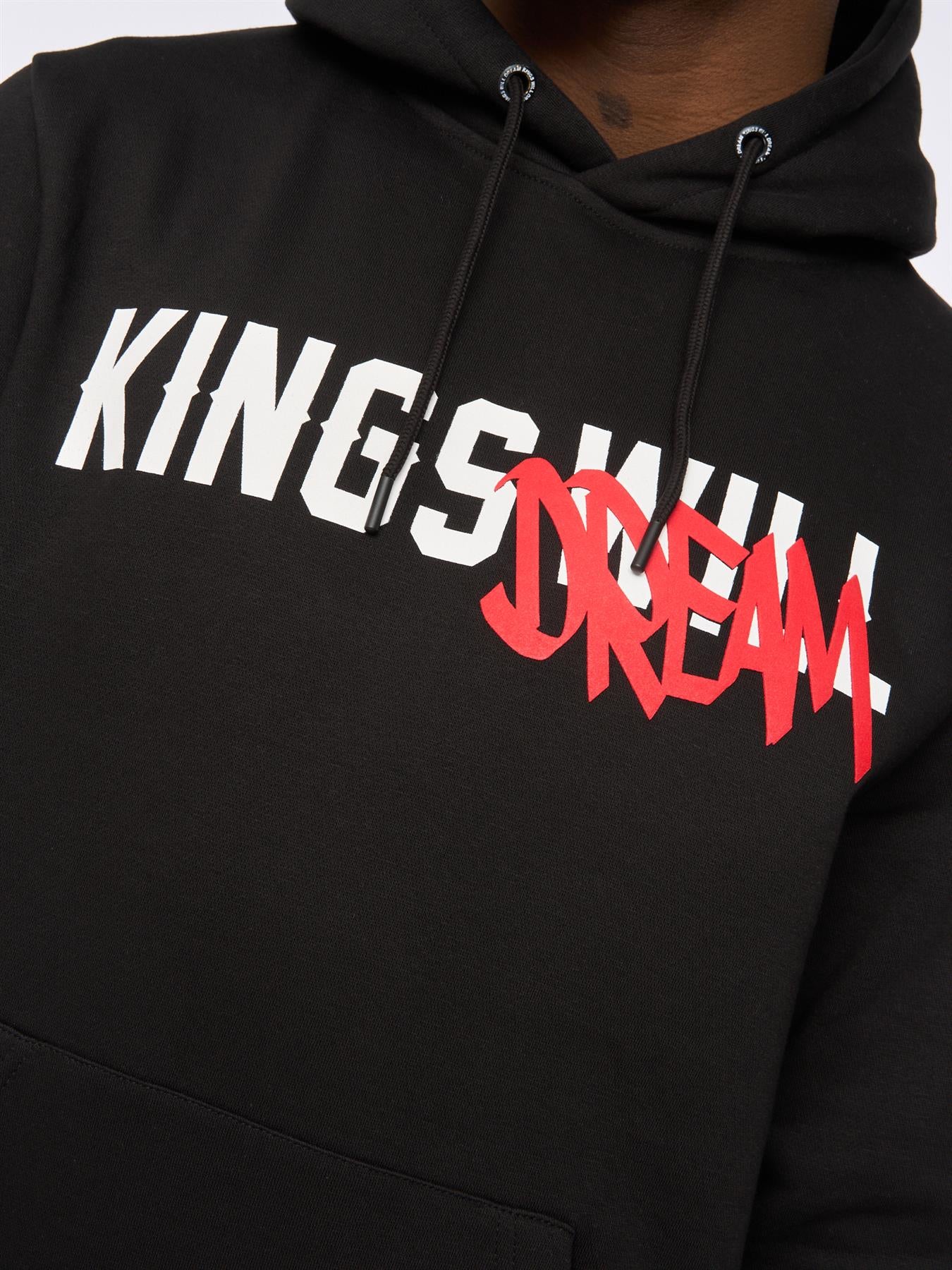 Mens Tagged Hoodie Black