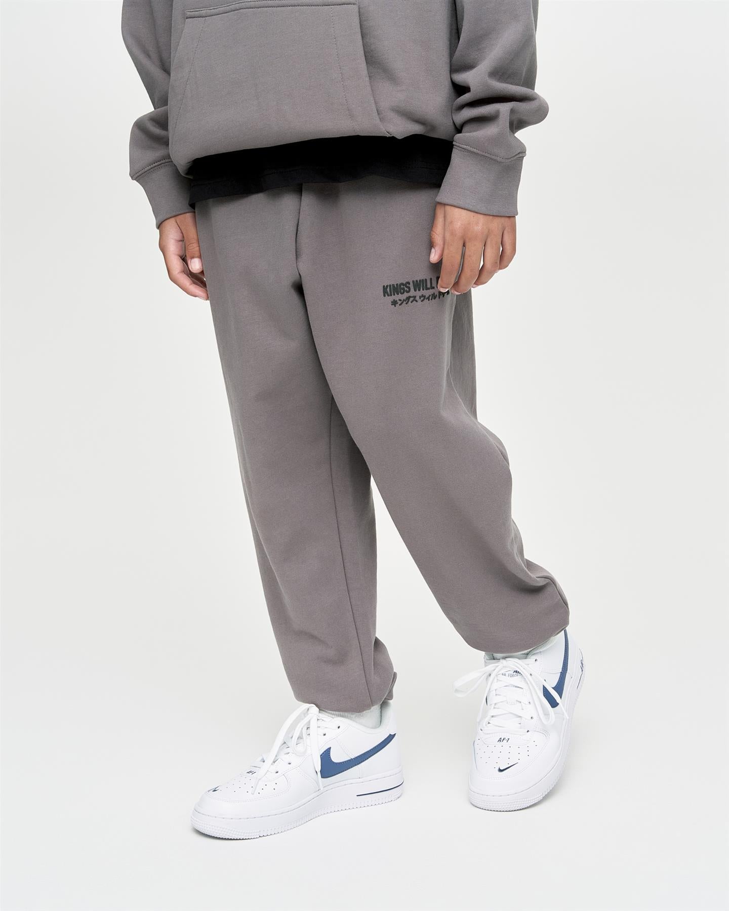 Kids Boys Studio King Joggers Grey