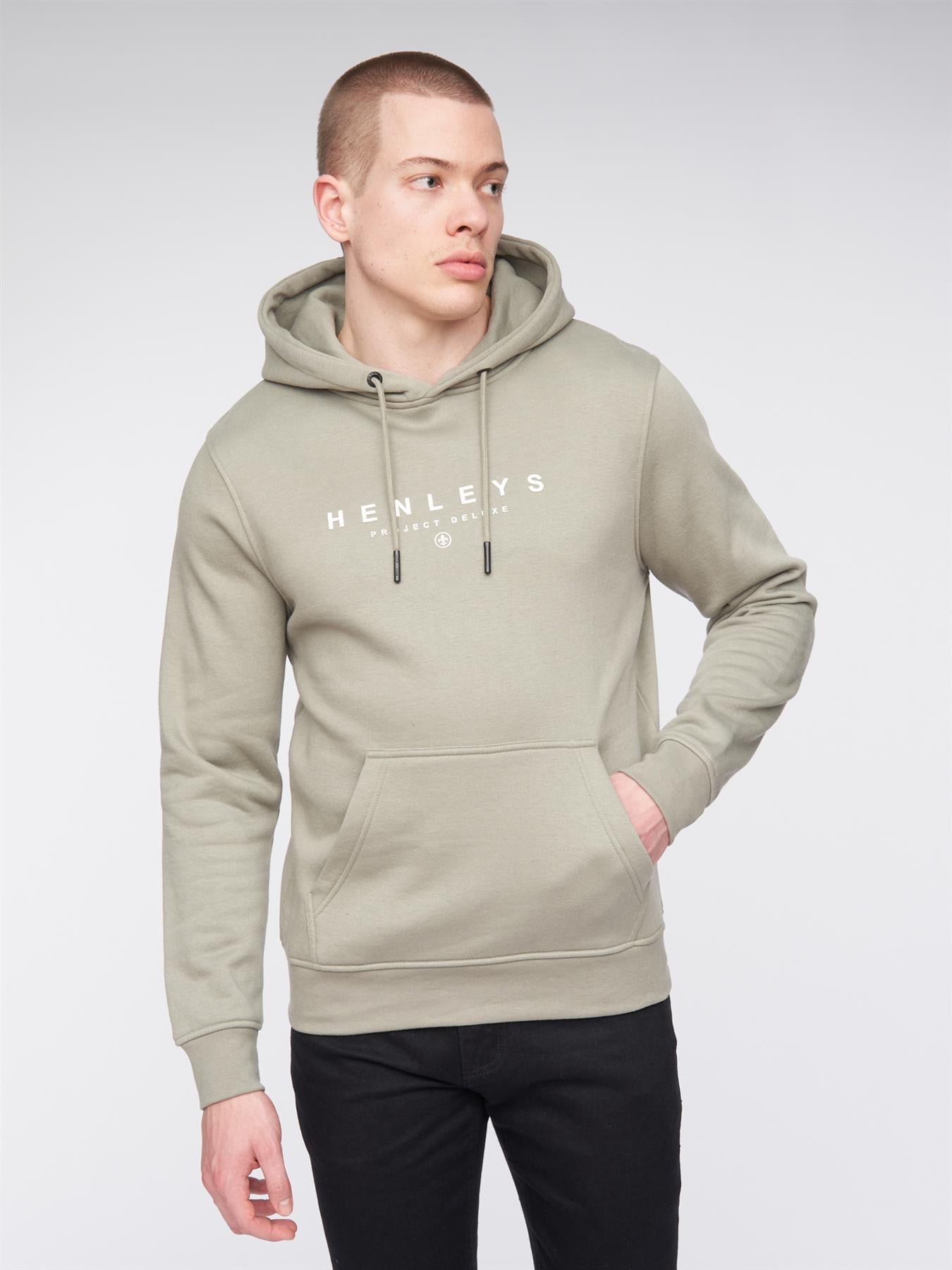 Mens Ninesix Hoodie Dusty Olive