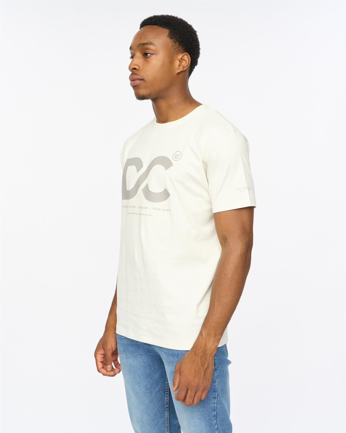 Mens Polymoore Heavy T-Shirt Off White