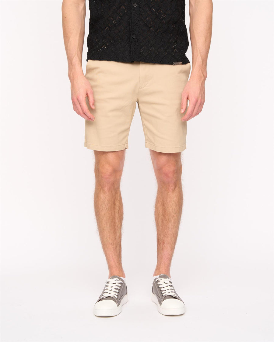 Mens Everett Chino Shorts Stone
