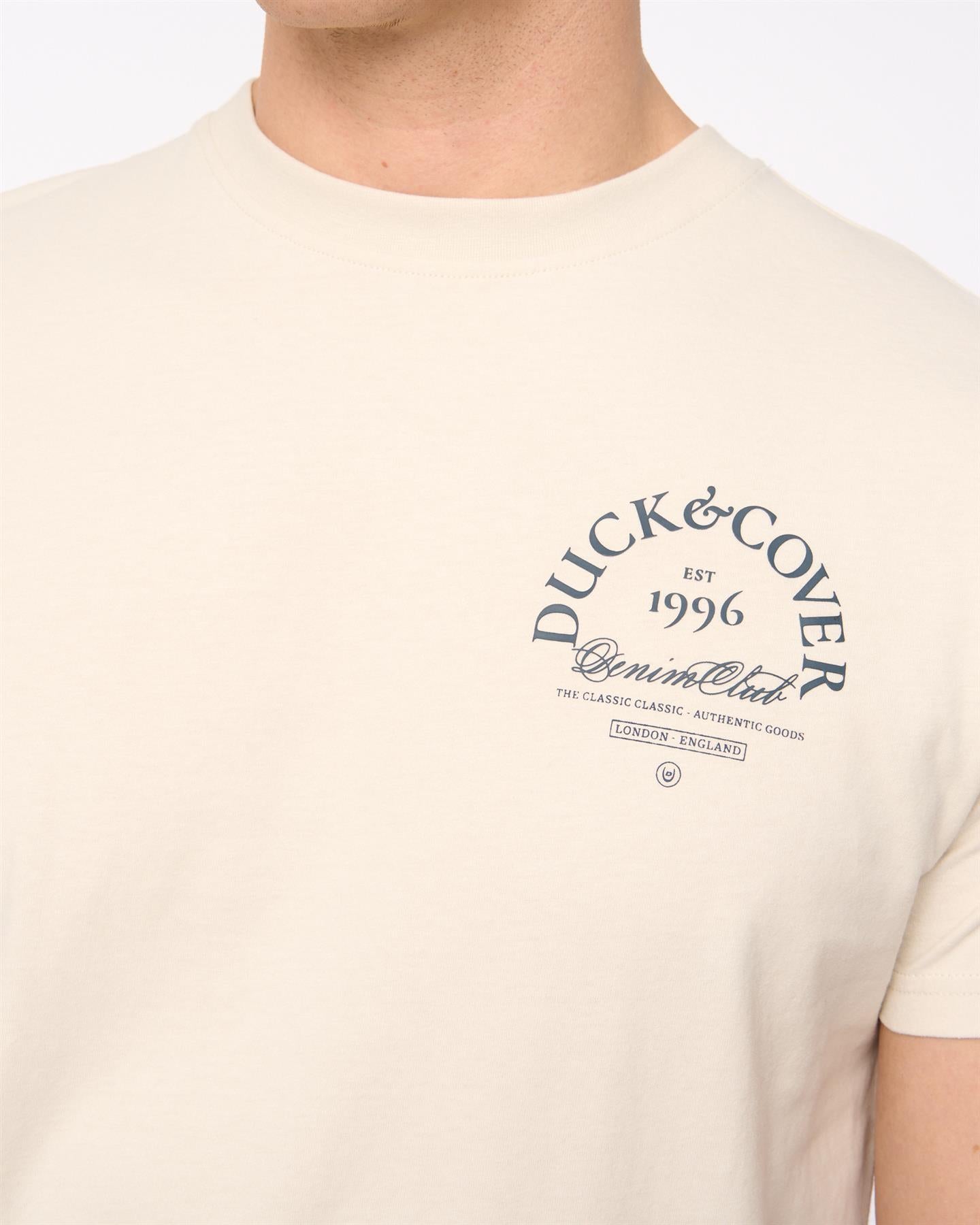 Mens Sudbury T-Shirt Light Stone