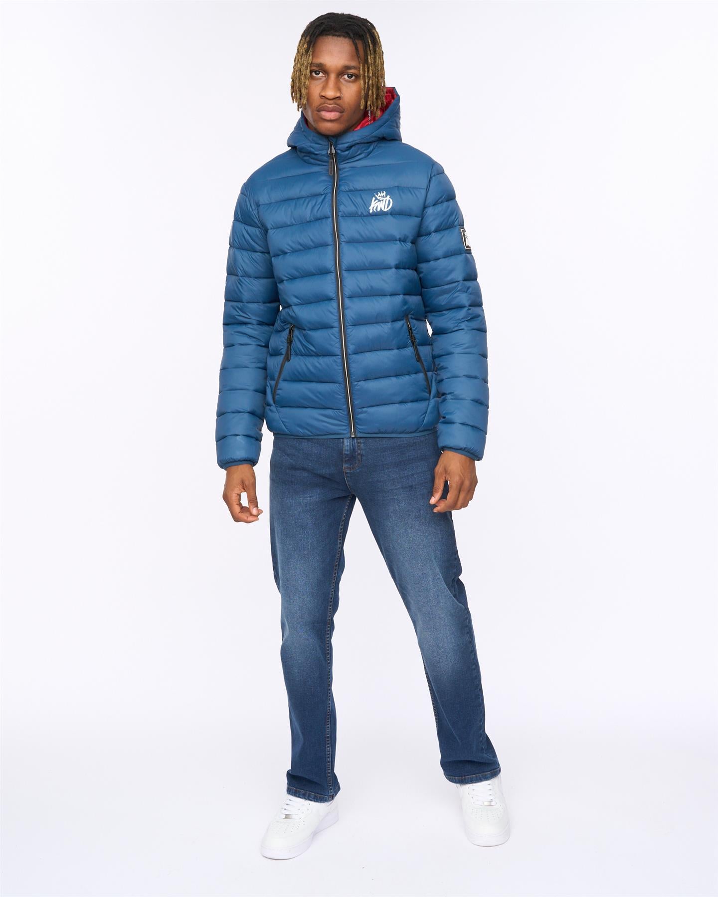 Mens Jackinson Puffer Jacket Teal