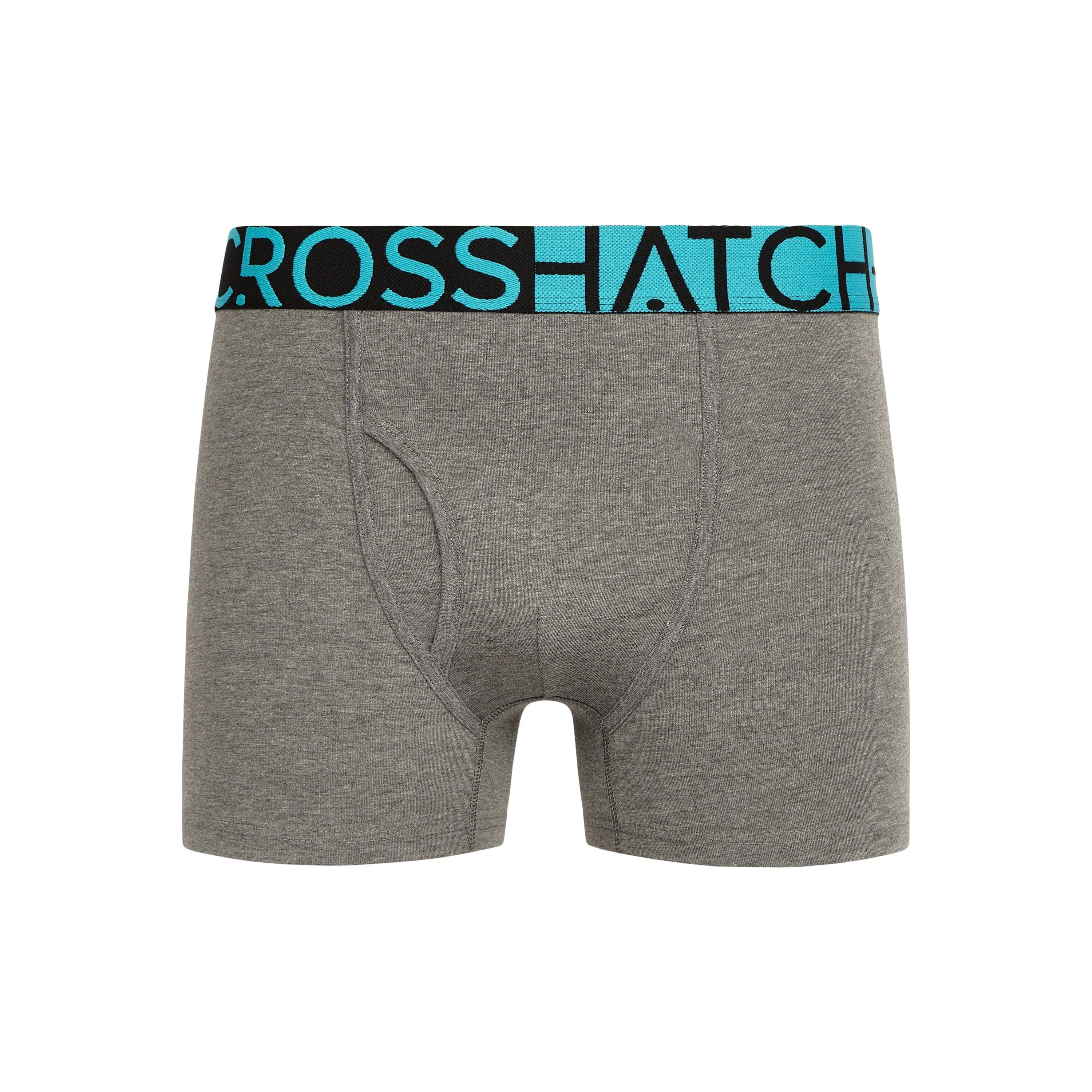 Crosshatch - Mens Typan Boxers 3pk Teal