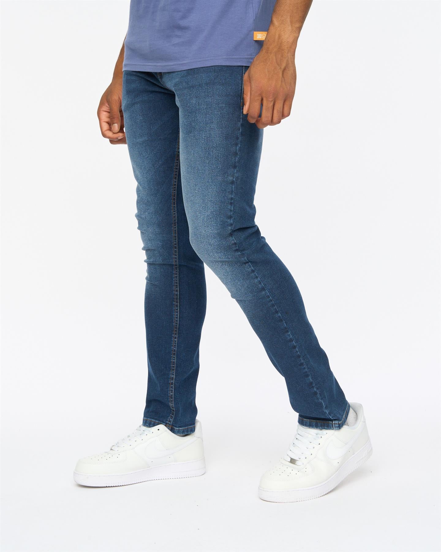 Mens Overburg Slimmer Fit Jeans Dark Wash