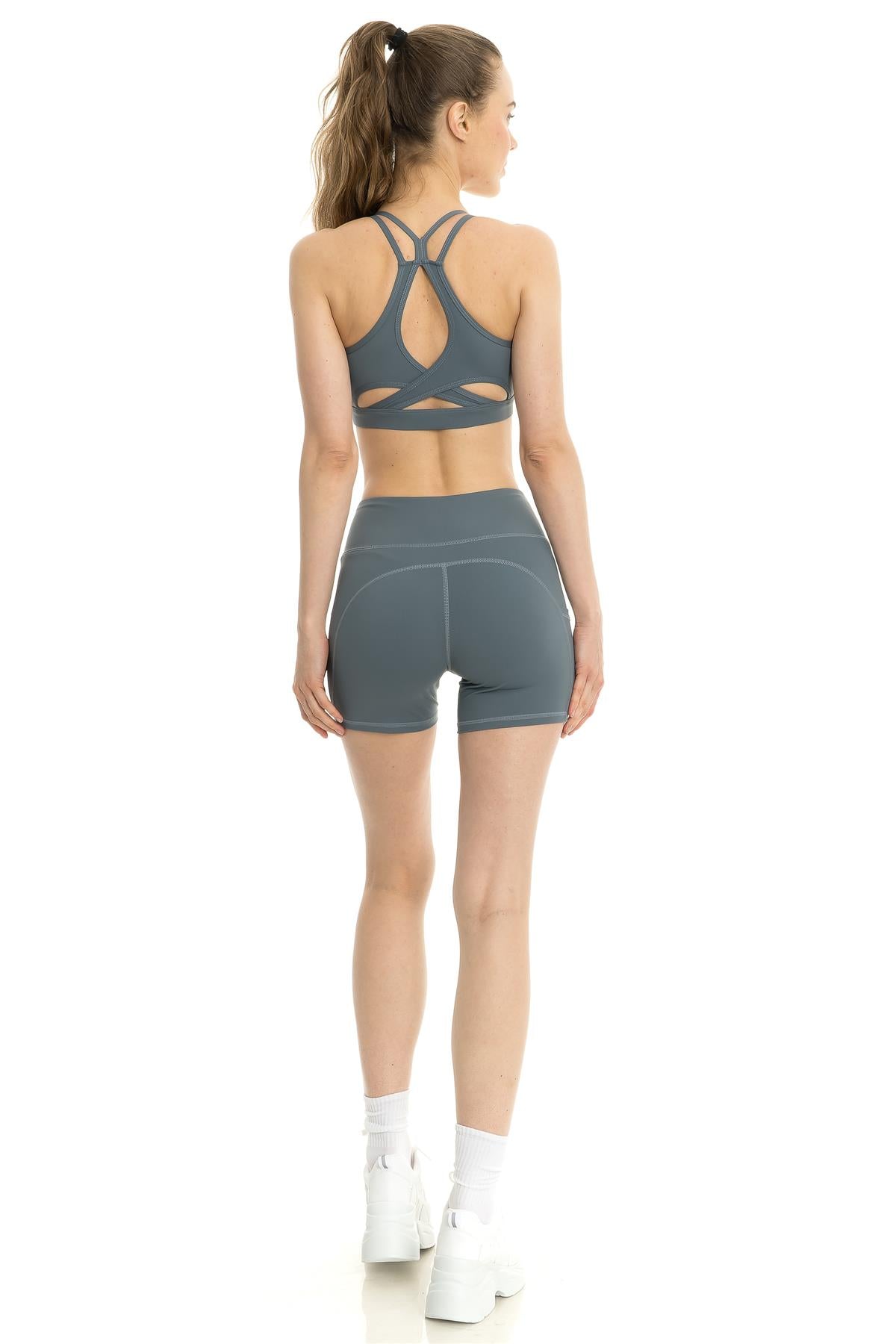 Summer Pocket Shorts Slate Green