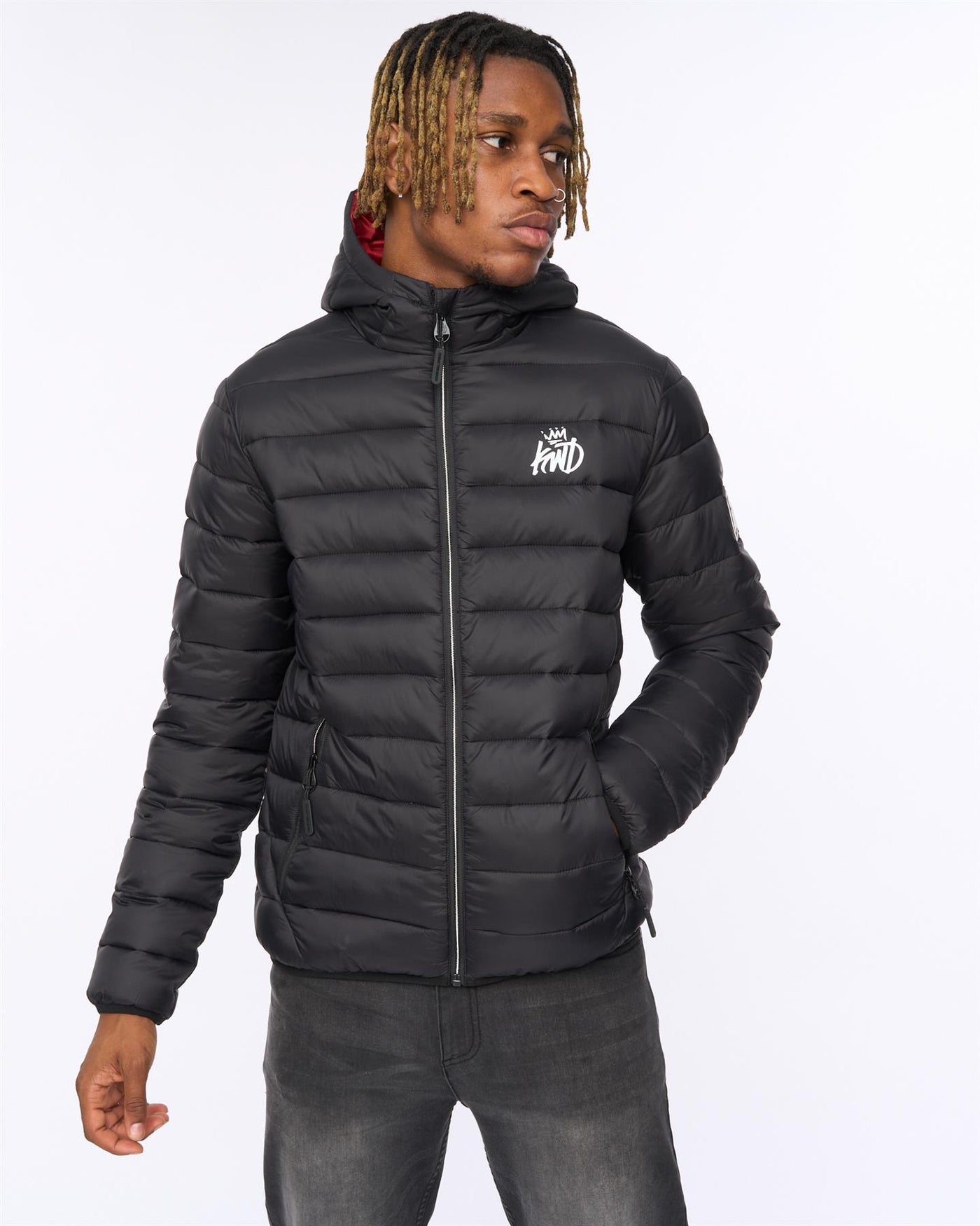 Mens Jackinson Puffer Jacket Black