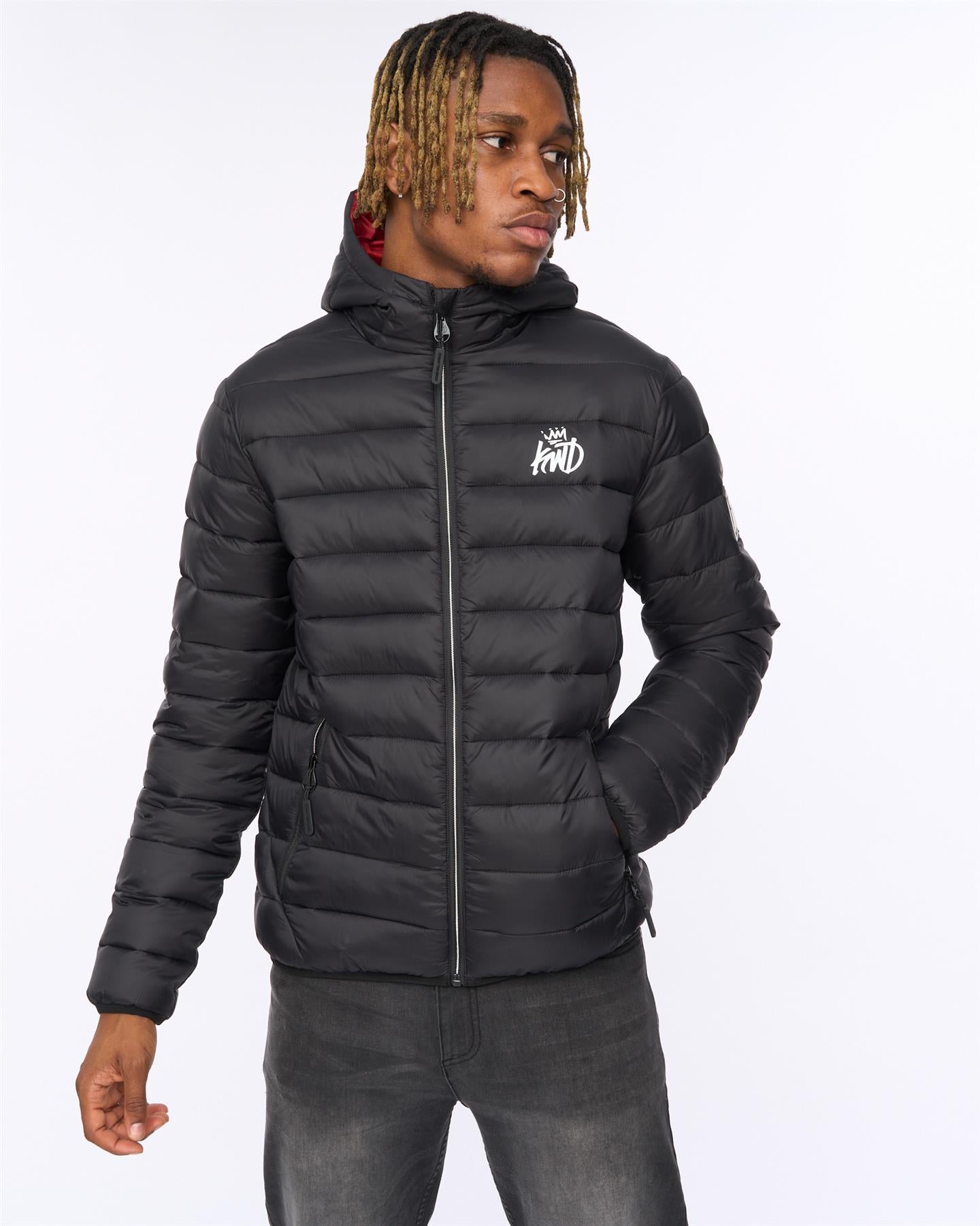 Mens Jackinson Puffer Jacket Black
