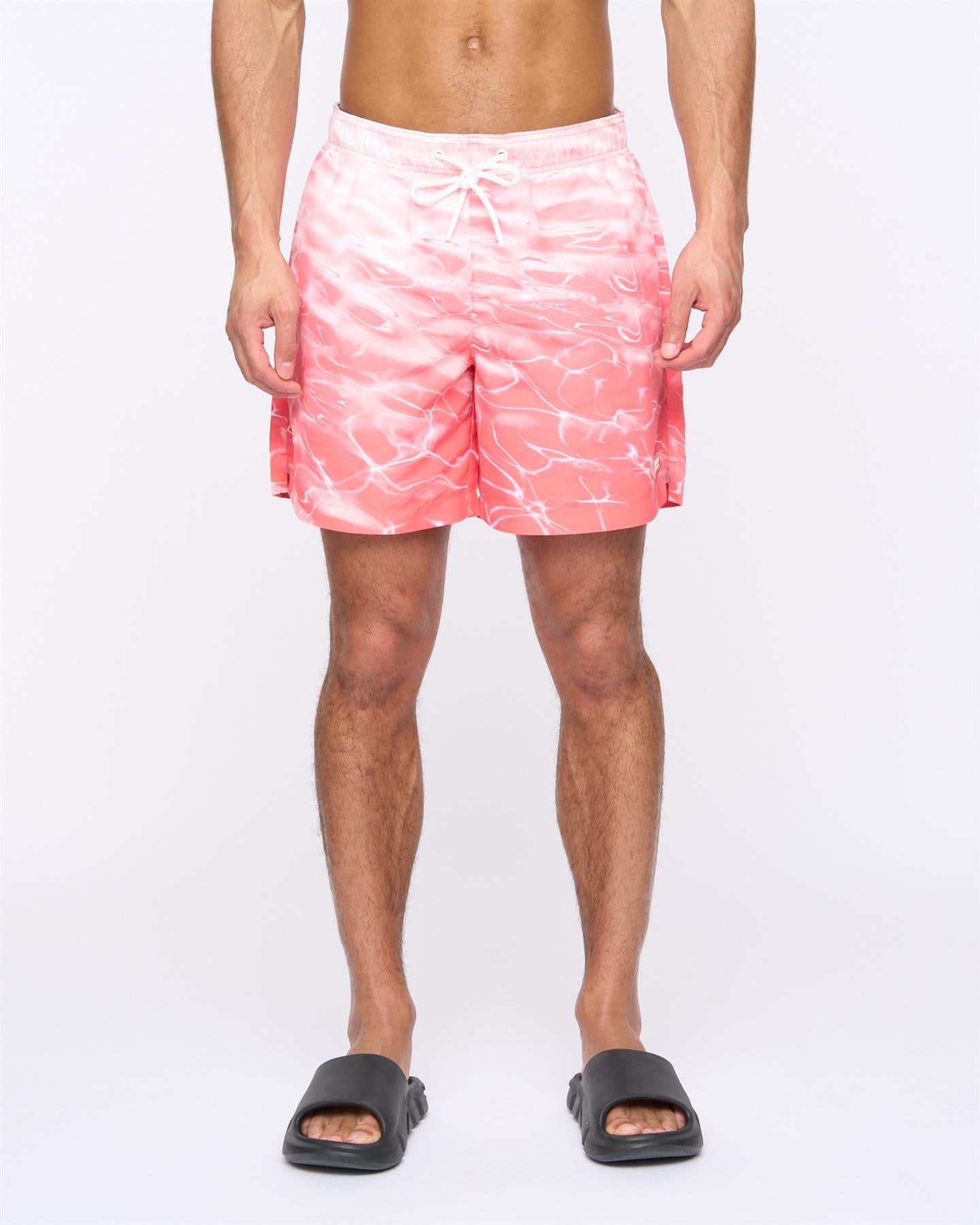 Mens Henpool Swim Shorts Coral