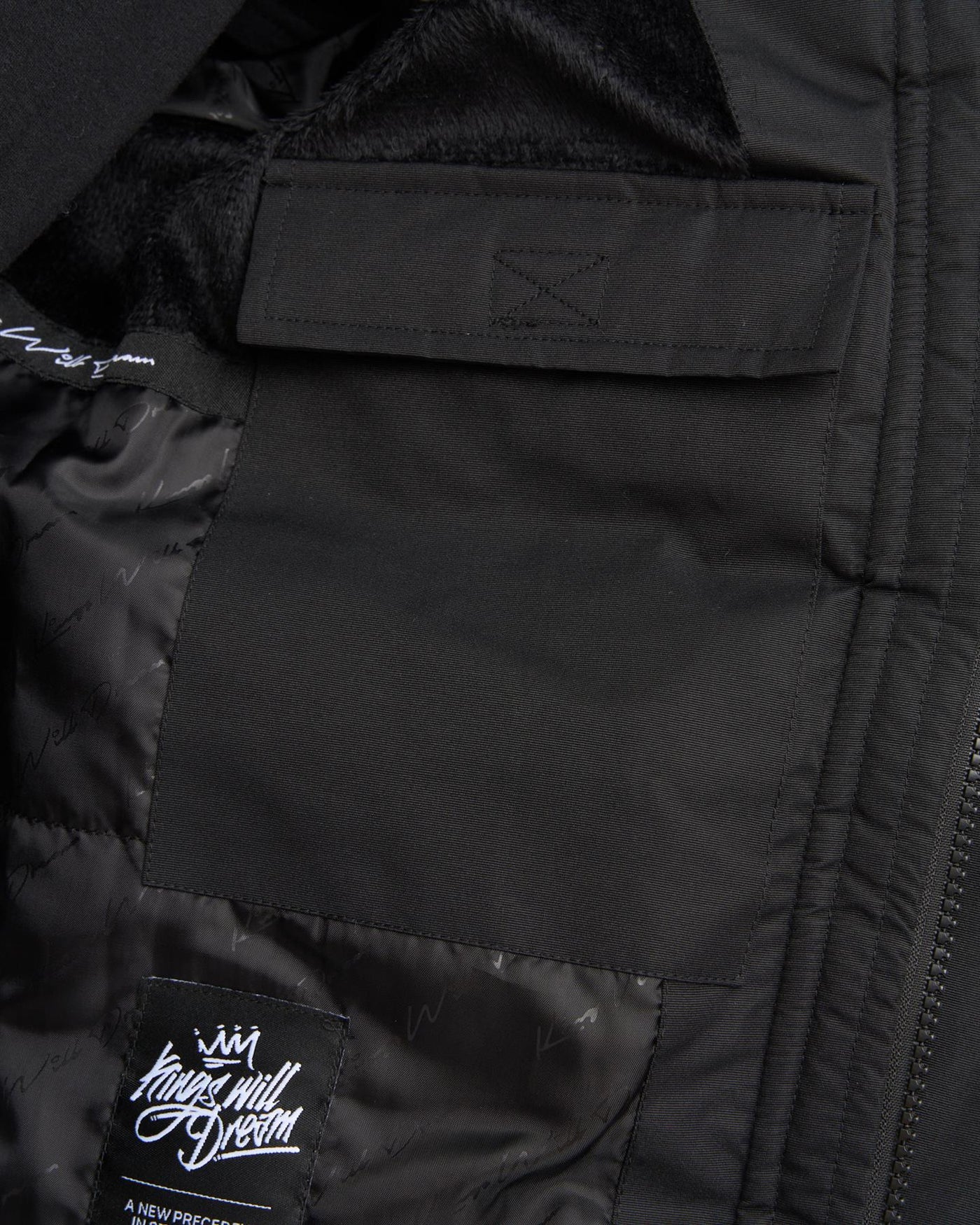 Mens Wakaday Bomber Jacket Black