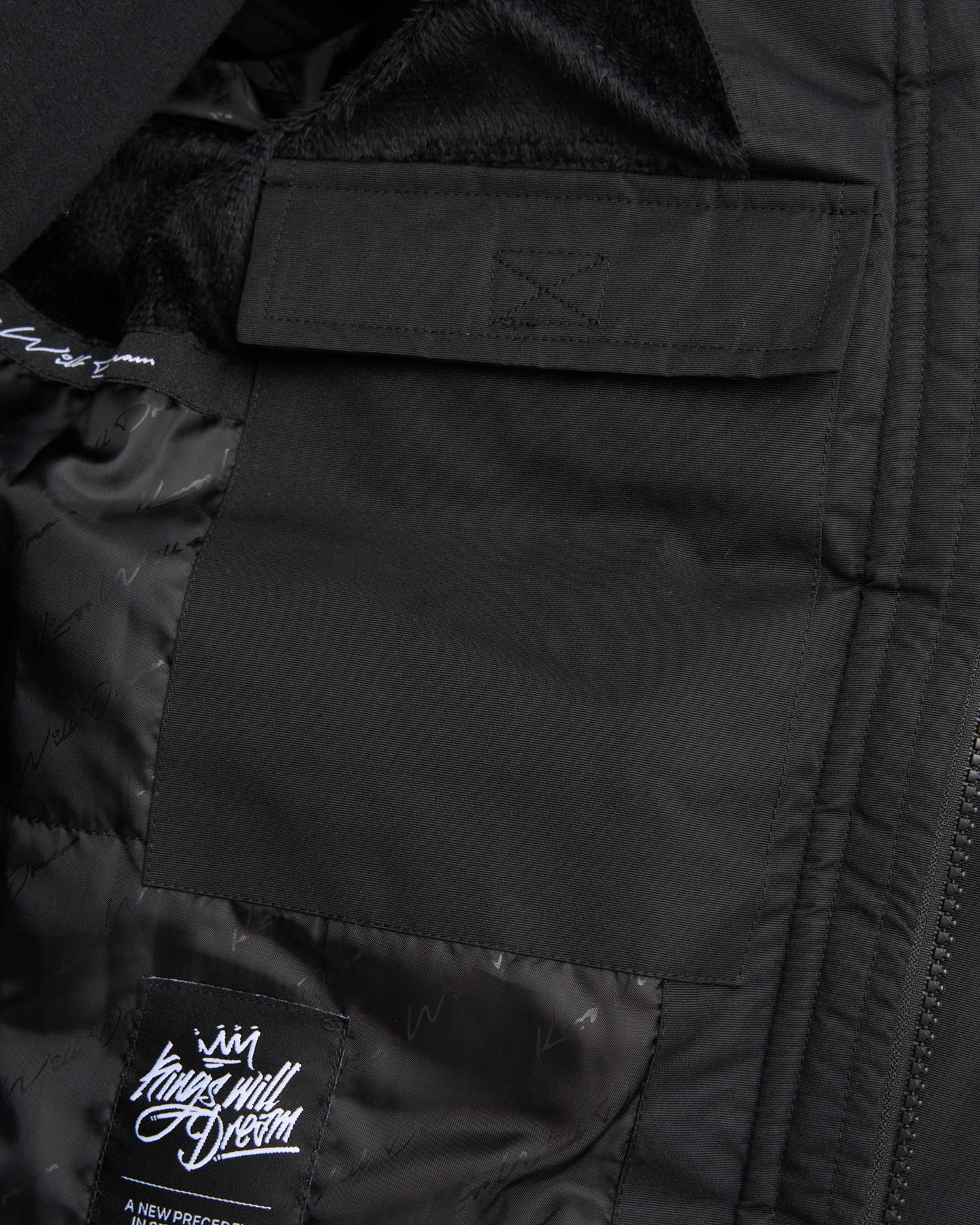 Mens Wakaday Bomber Jacket Black