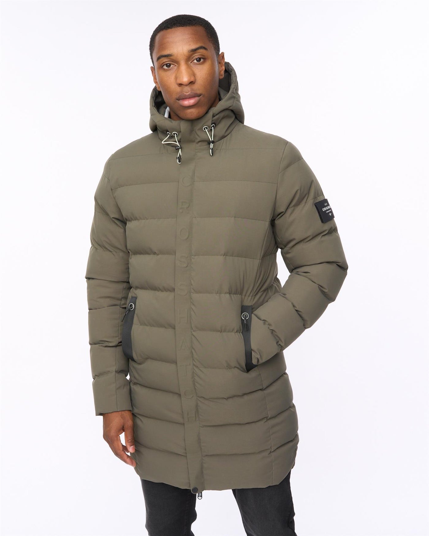 Mens Longkamp Jacket Olive