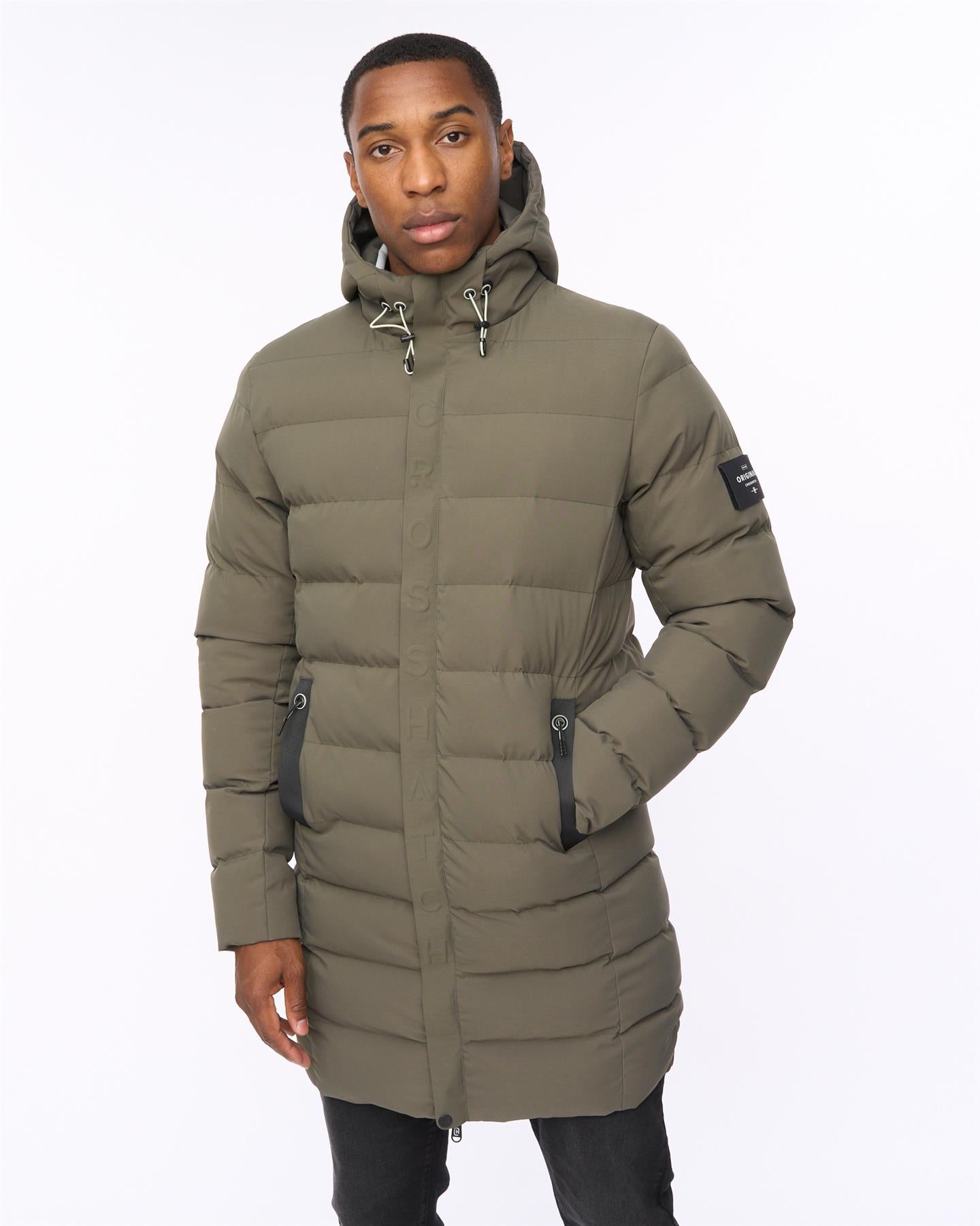 Mens Longkamp Jacket Olive