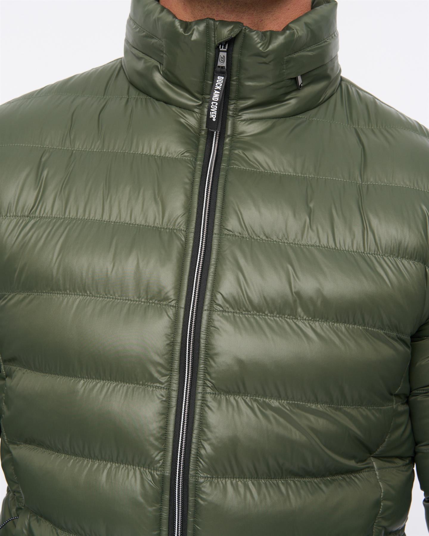 Mens Shemmy Two Quilted Jacket Dark Olive