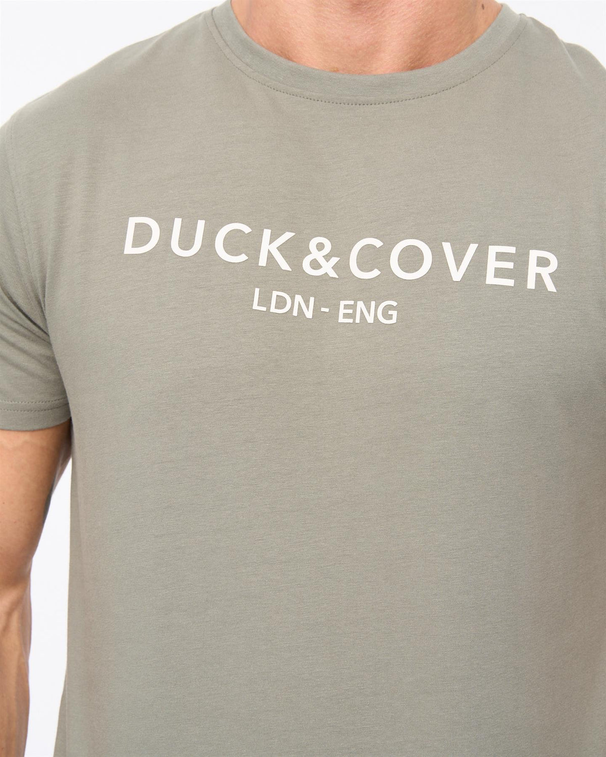 Mens Chamata T-Shirt Green Slate