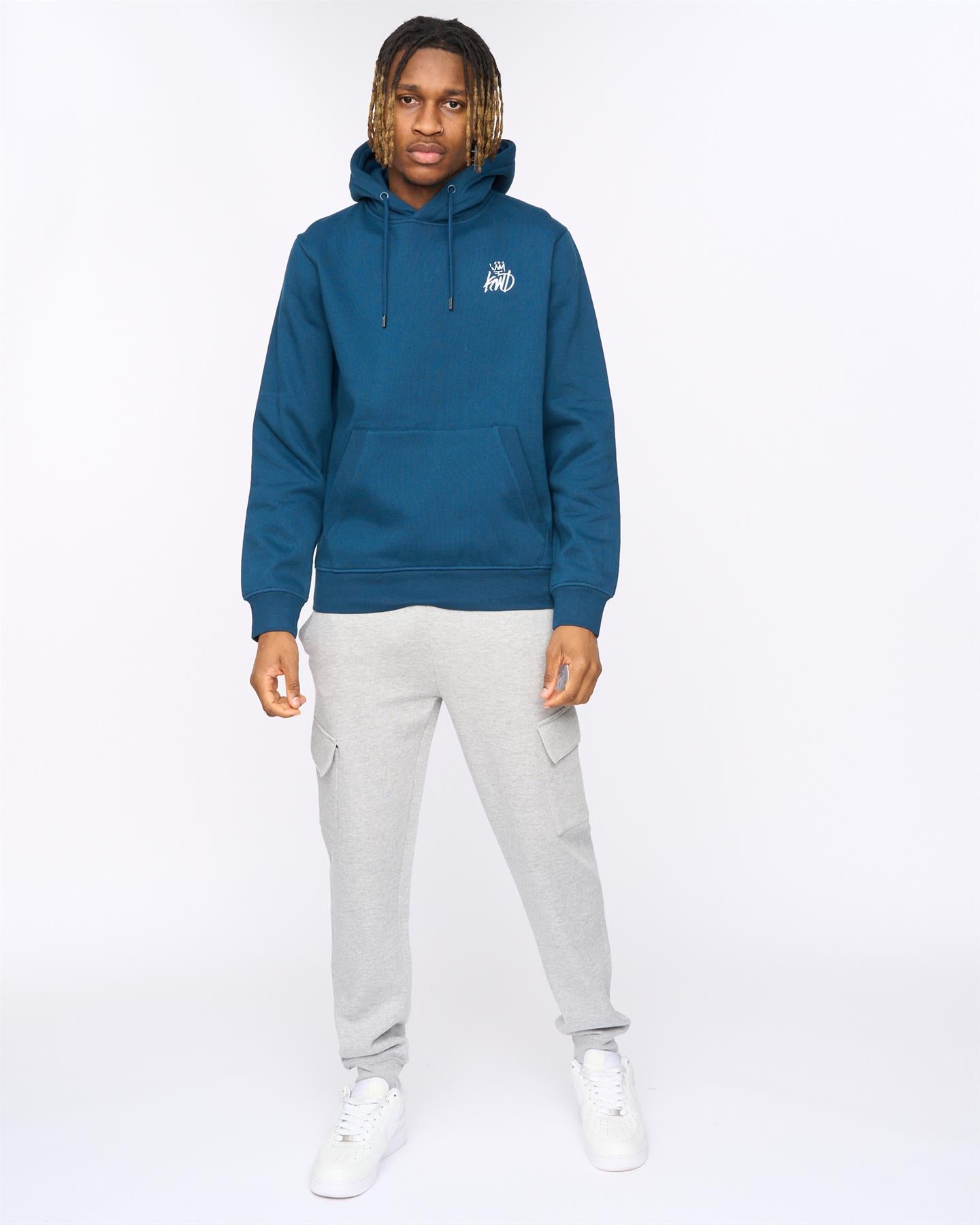 Mens Crosby Hoodie Teal