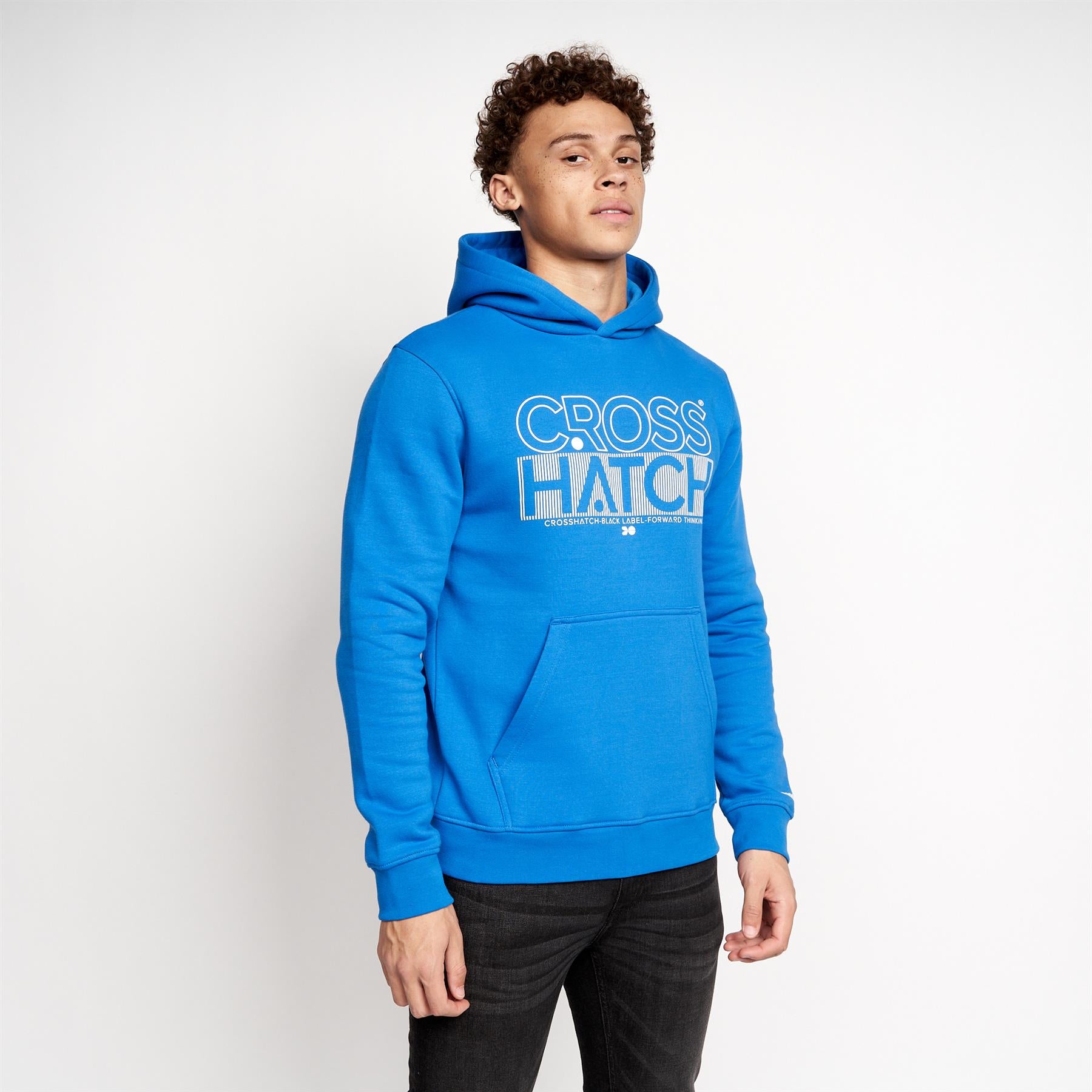 Mens Larmen Hoodie Blue