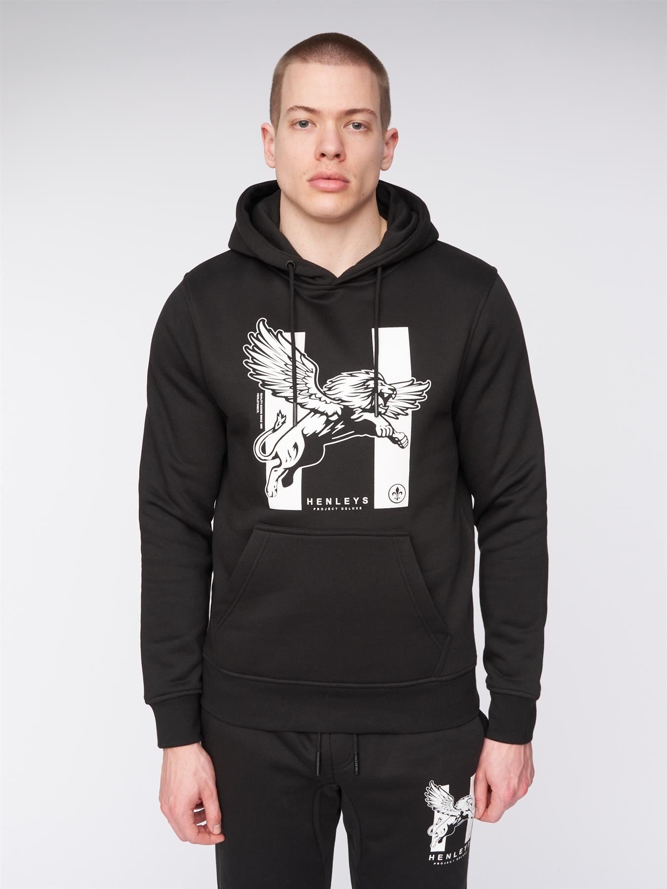 Mens Curveball Hoodie Black
