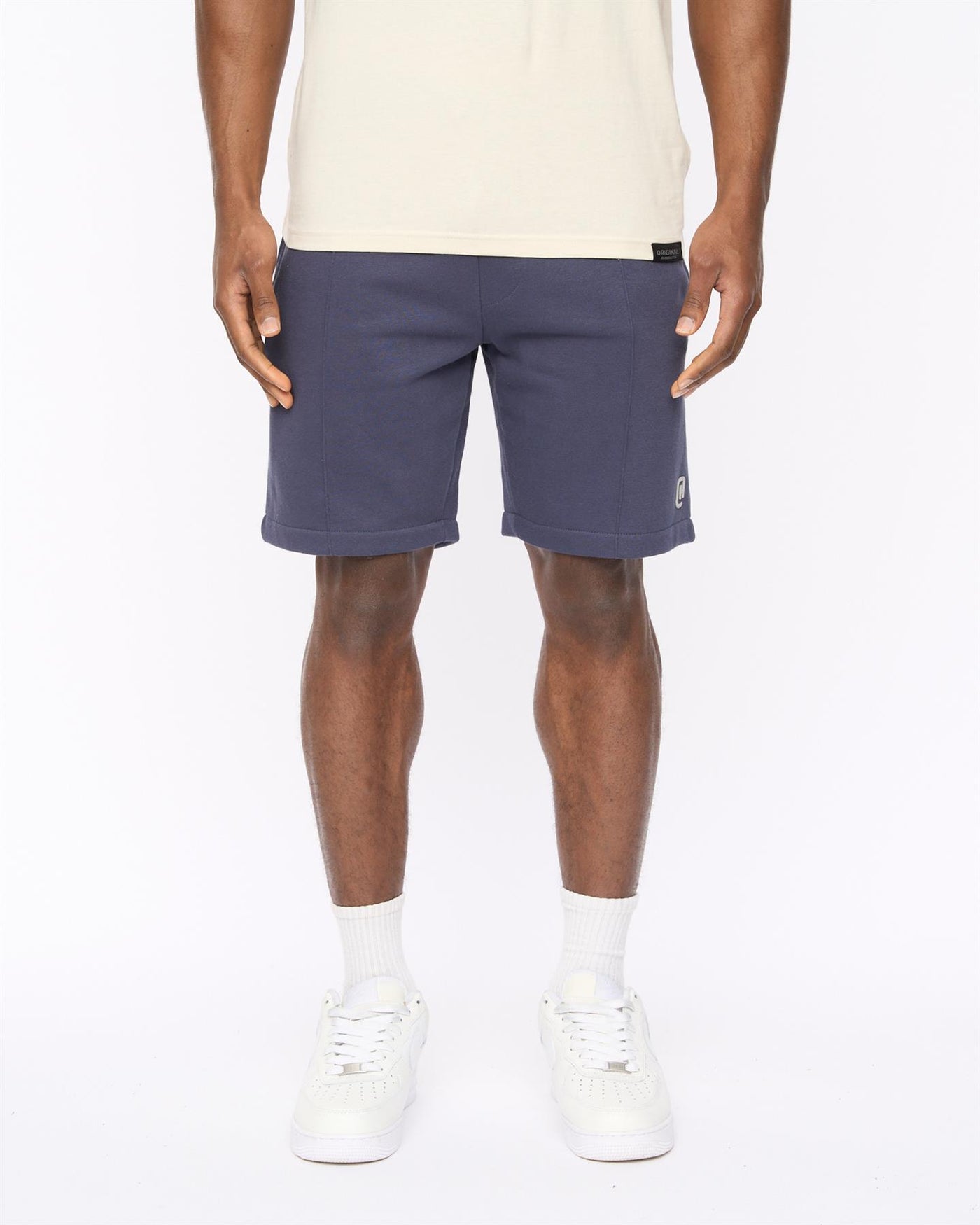 Mens Bardon Jog Shorts Navy