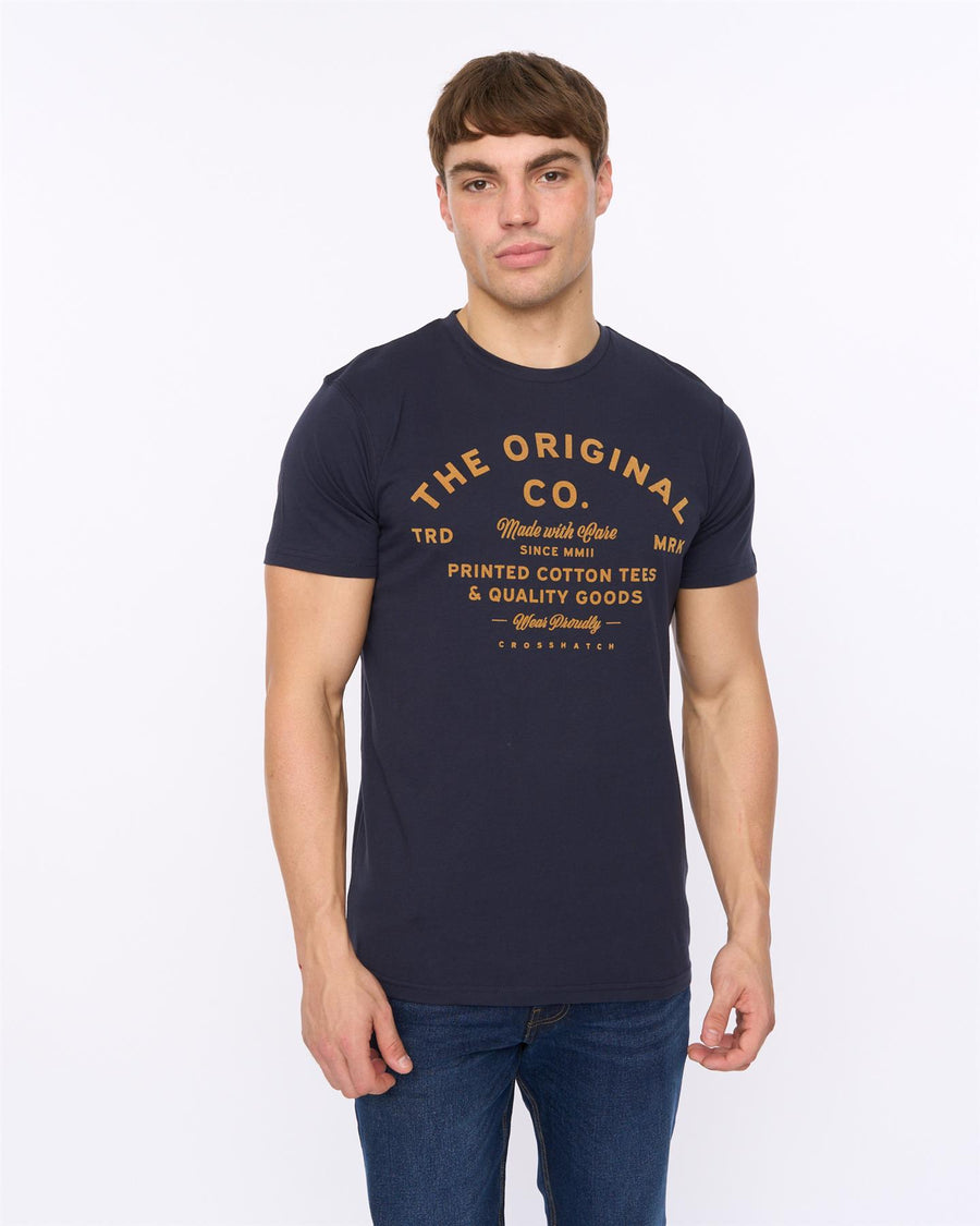 Mens Shoptown T-Shirt Navy