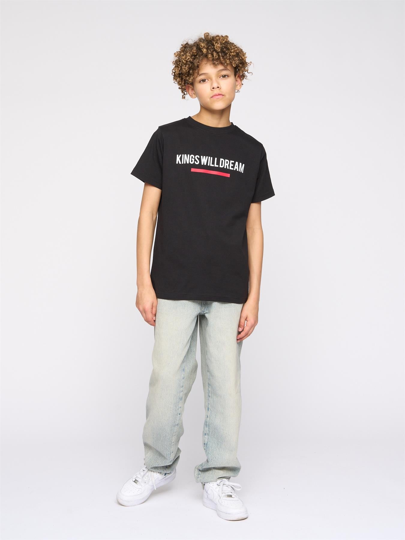 Kids Boys Dollar Bills T-Shirt Black