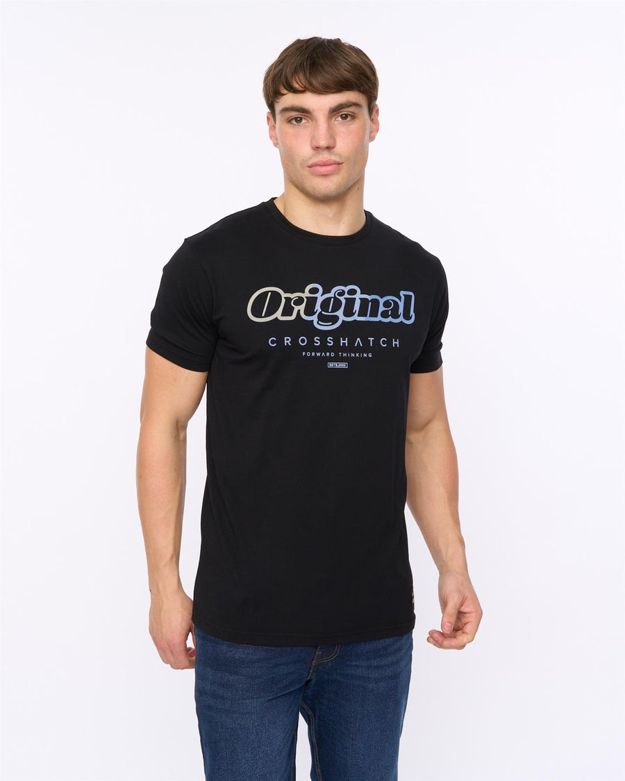 Mens Hybridge T-Shirt Black