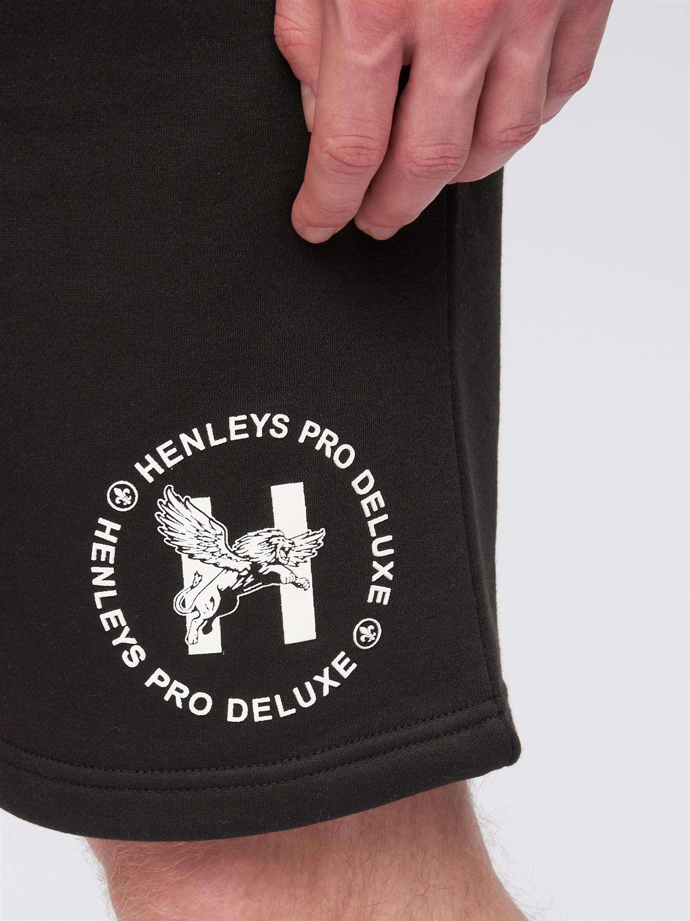 Mens Metafone Jog Shorts Black