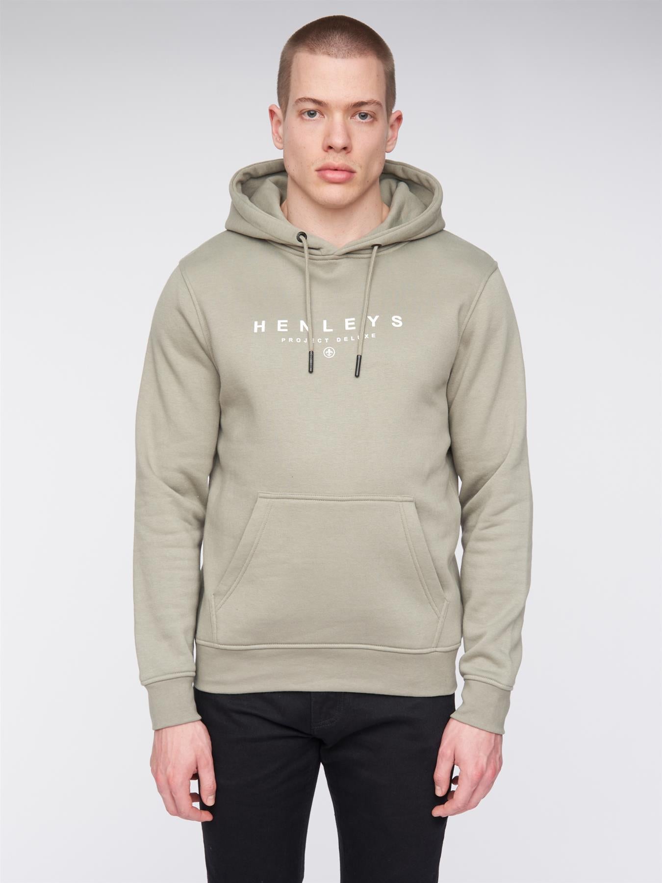 Mens Ninesix Hoodie Dusty Olive