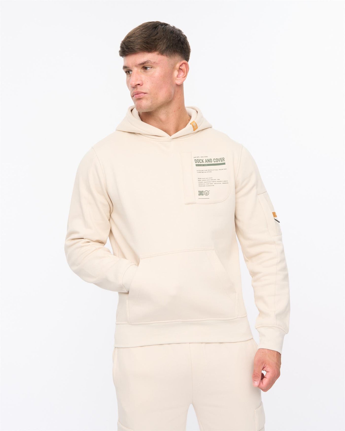 Mens Adamsberg Hoodie Off White