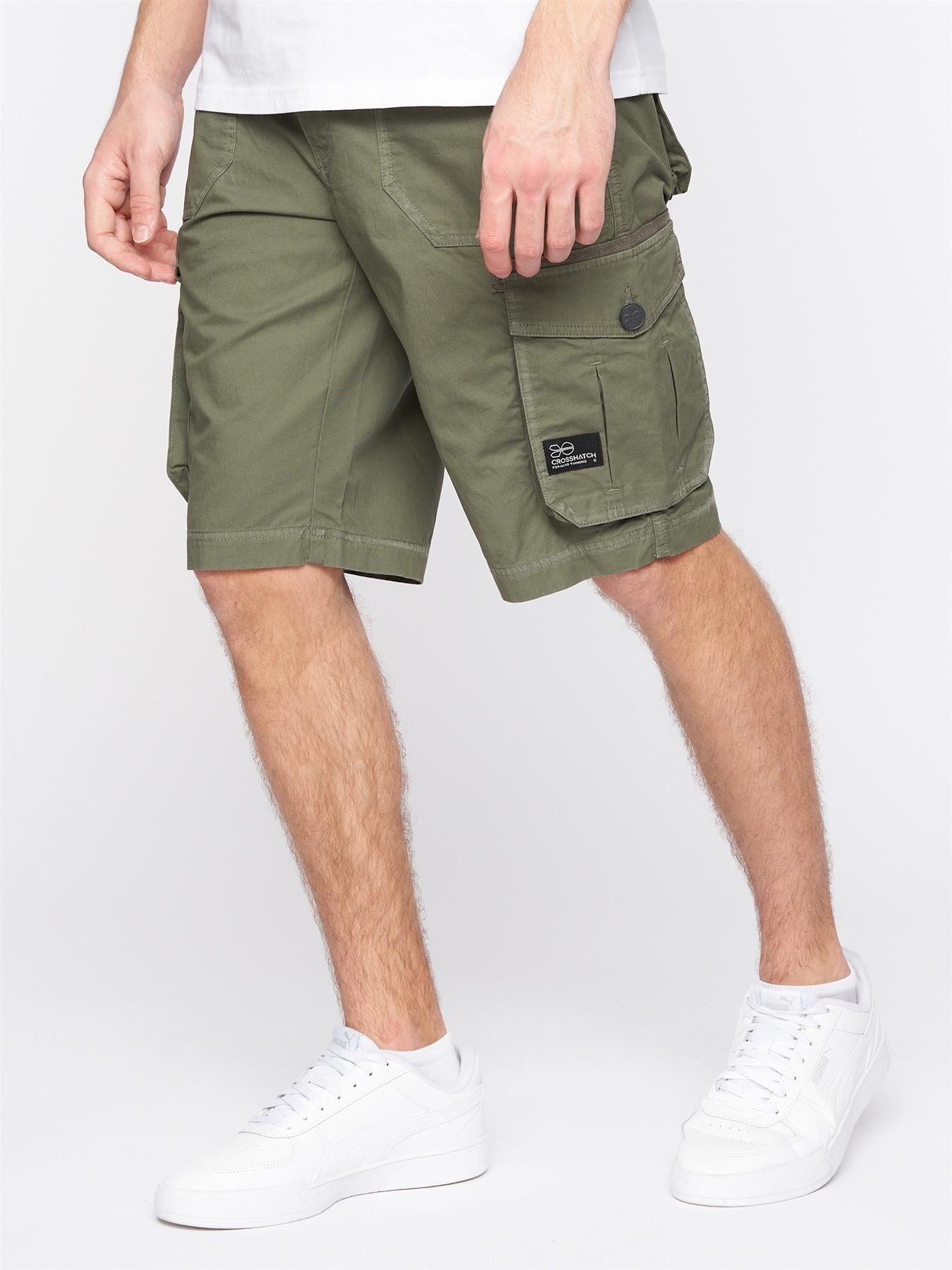 Kyron Cargo Shorts Olive