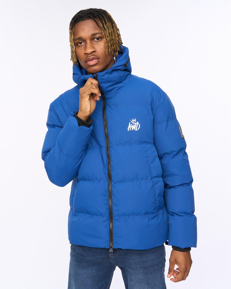 Mens Nahjo Puffer Jacket Blue