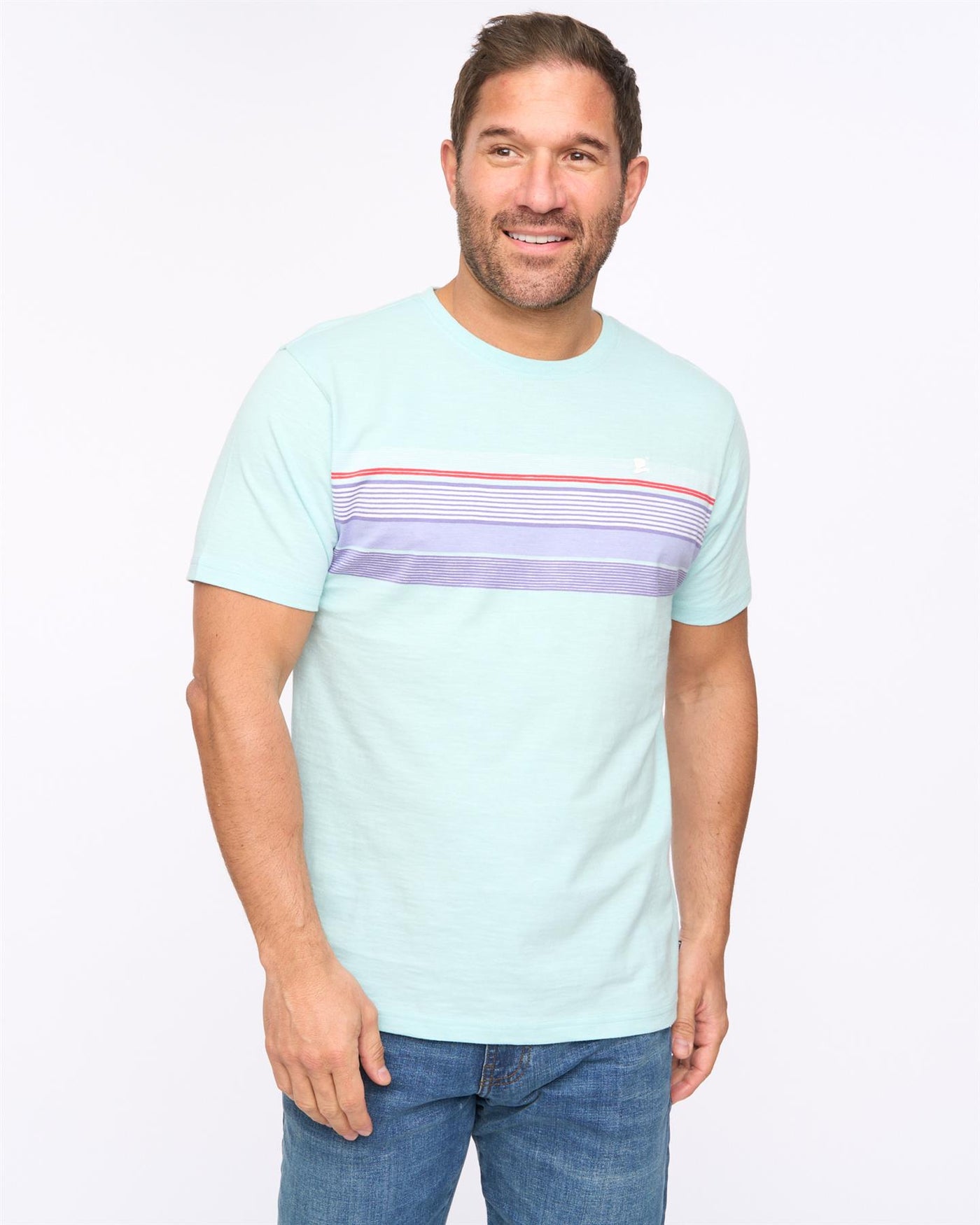 Mens Laylen T-Shirt Duck Blue