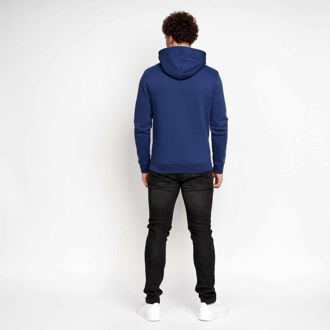 Mens Hensal Hoodie 2pk Navy/White