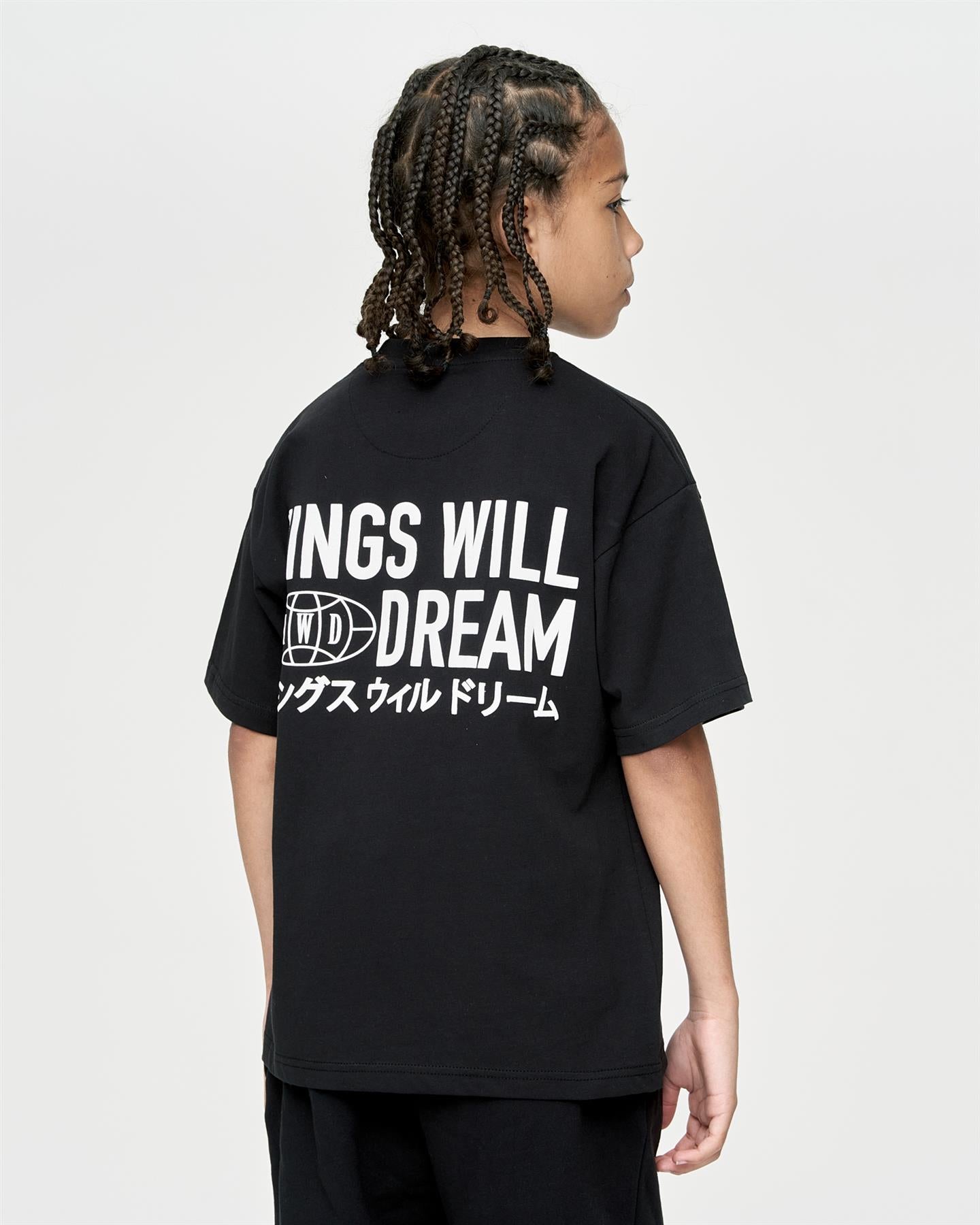 Kids Boys Studio Title T-Shirt Black