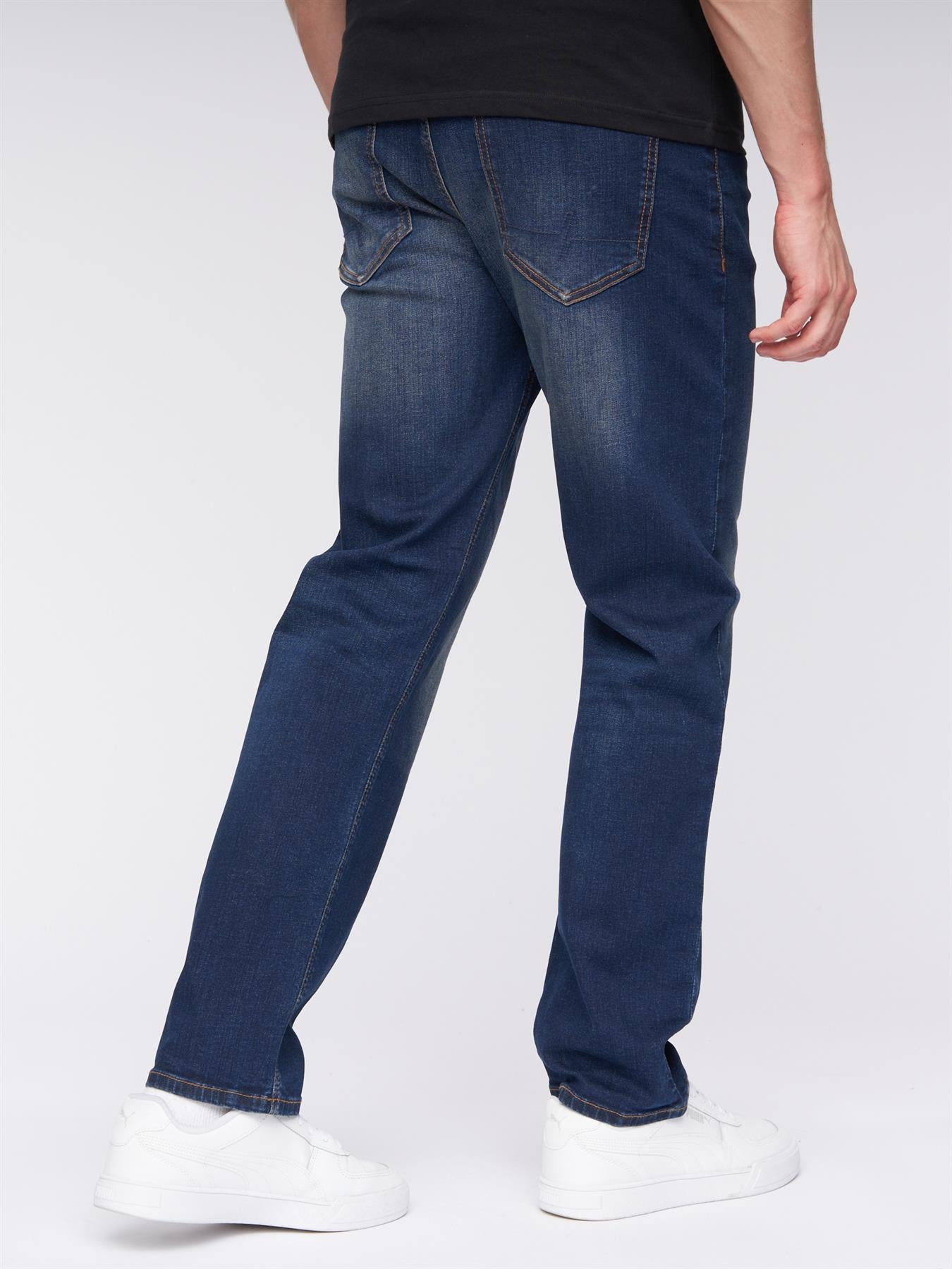 Mens Breeze Straight Fit Jeans Dark Wash