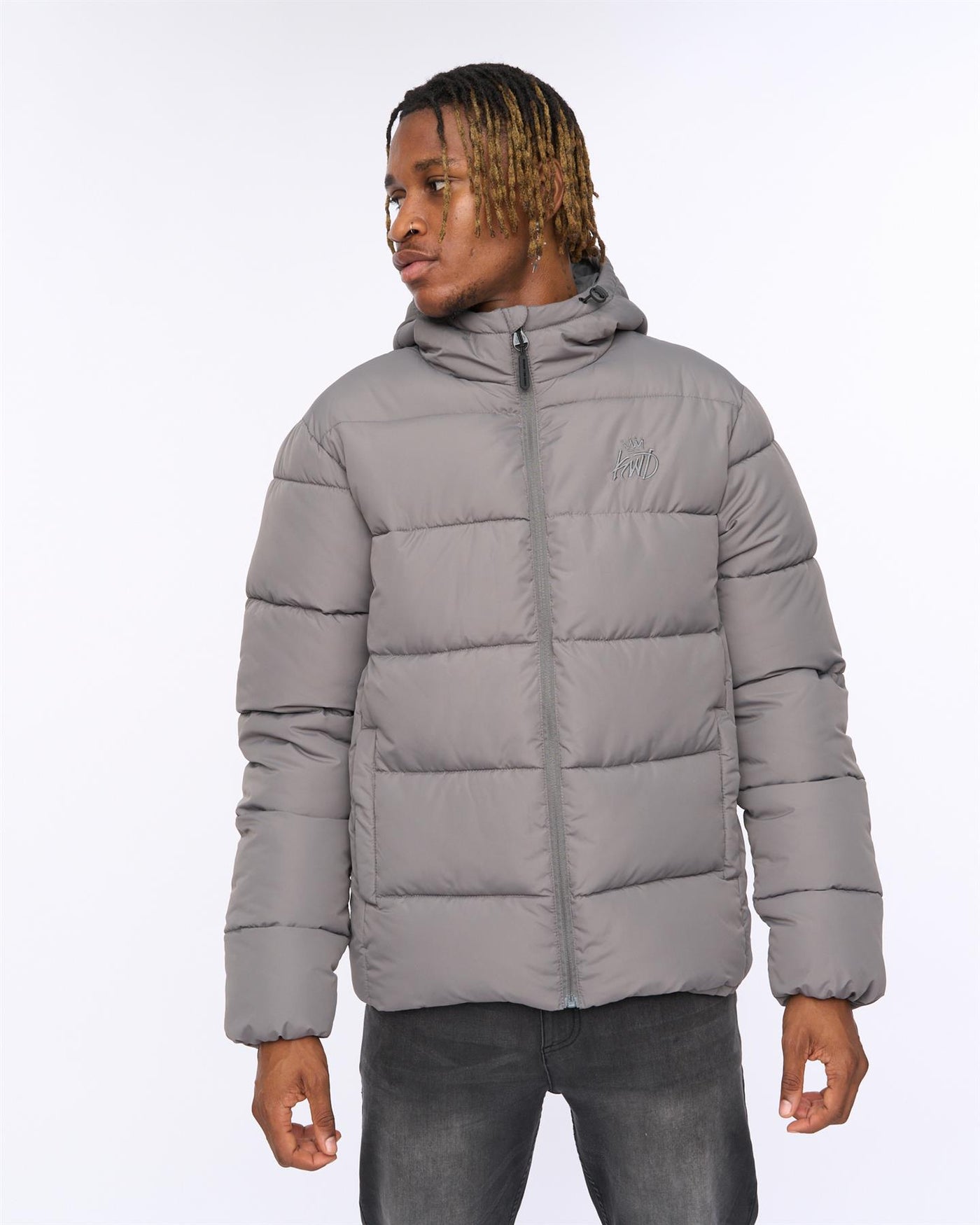 Mens Orlo Puffa Jacket Asphalt