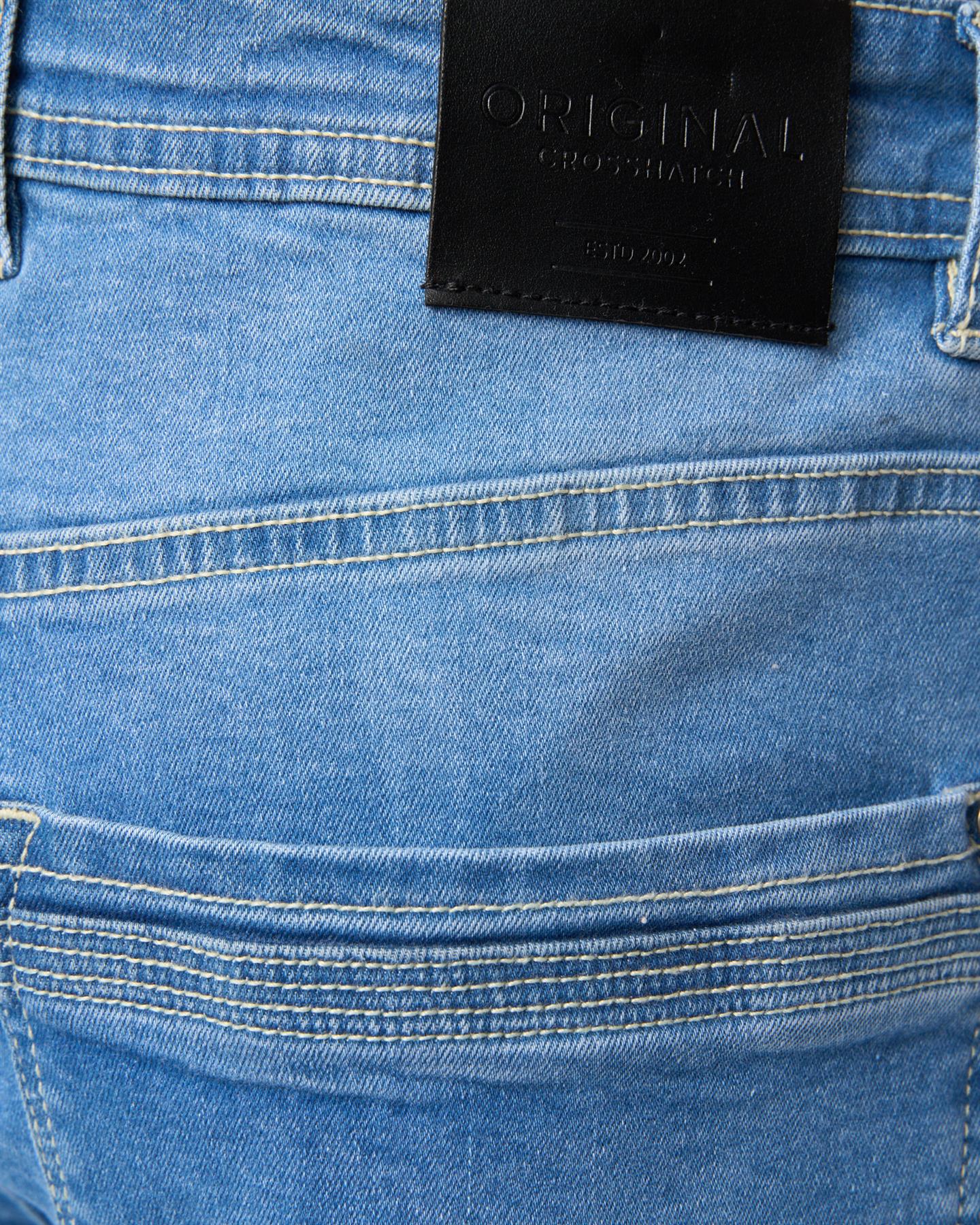 Mens Hammersmith Denim Shorts Mid Wash