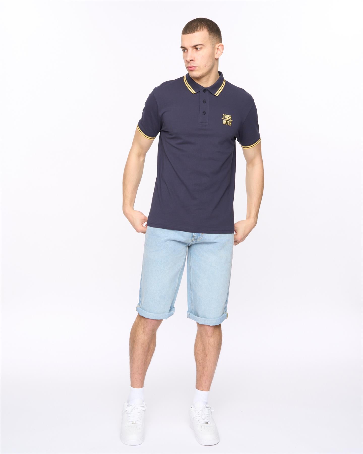 Mens Tillforth Denim Shorts Lightwash