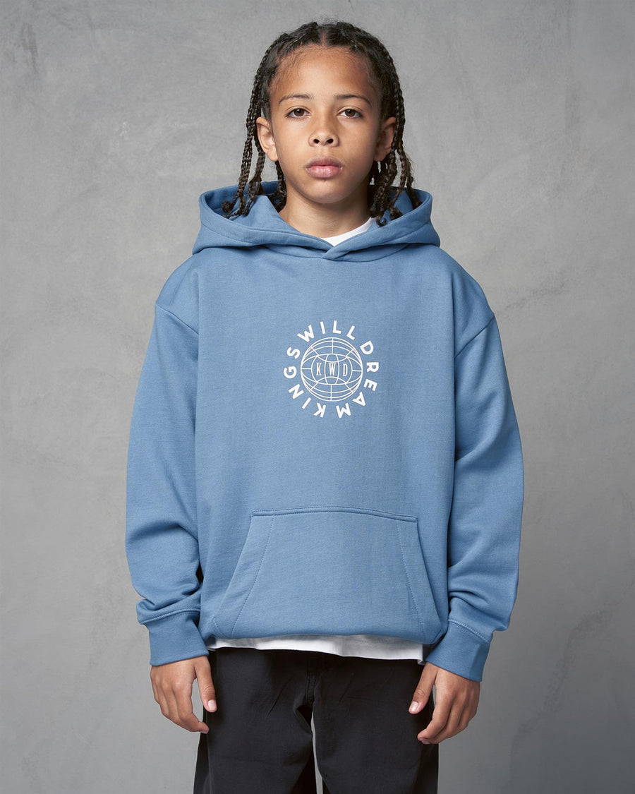 Kids Boys Studio Globalise Hoodie Blue