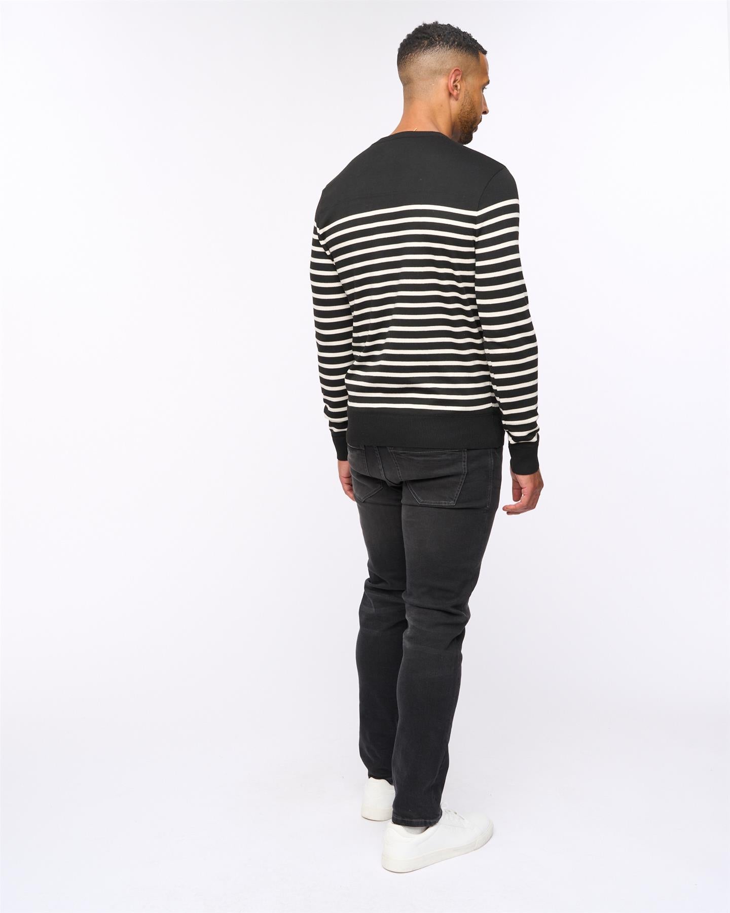 Howland Crew Neck Jumper Black
