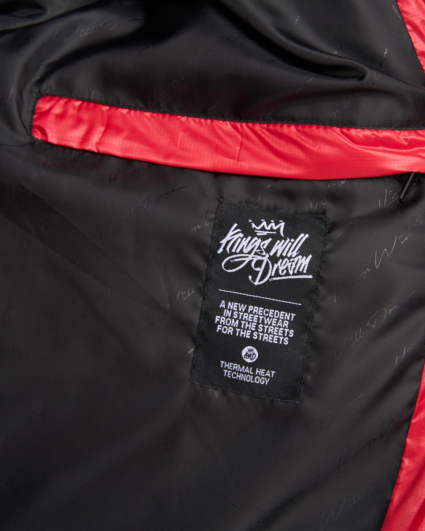 Mens Summs Puffer Jacket Red