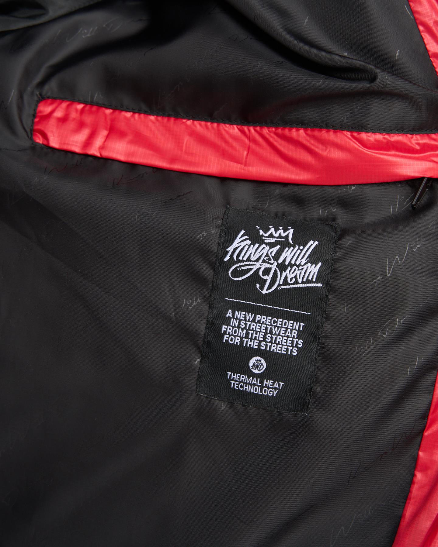 Mens Summs Puffer Jacket Red