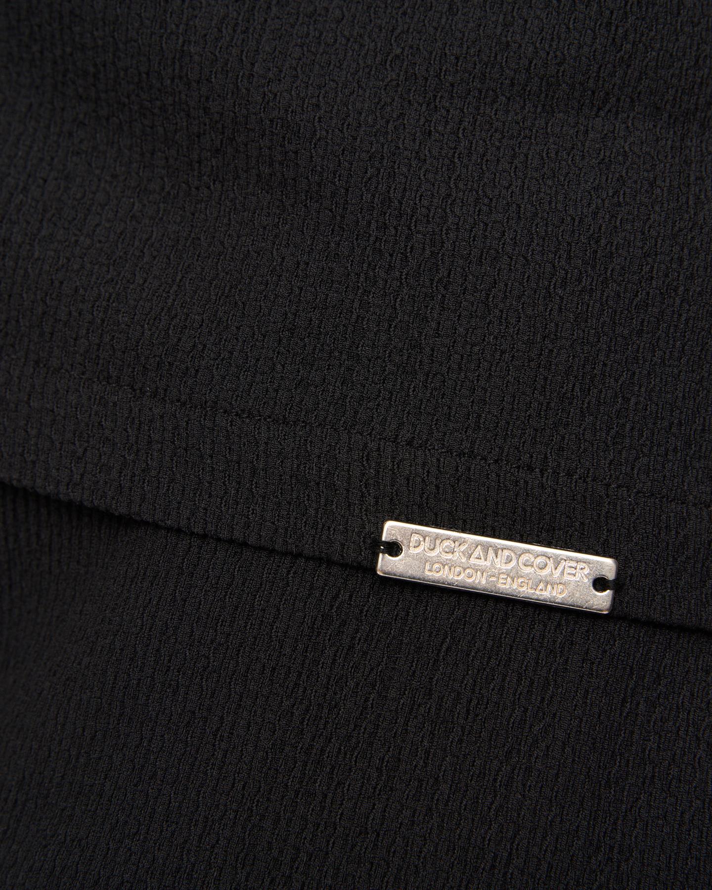 Mens Hingham Shirt & Shorts Set Black
