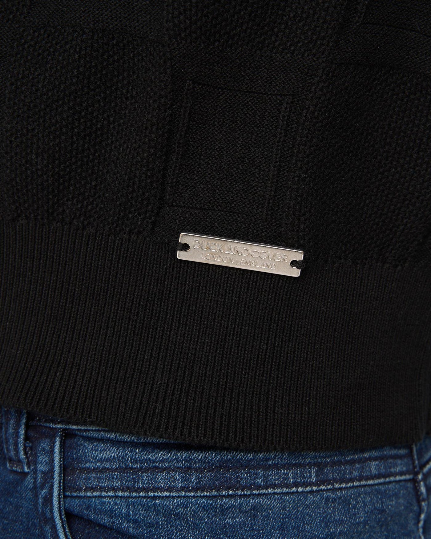 Mens Littleton Knit T-Shirt Black