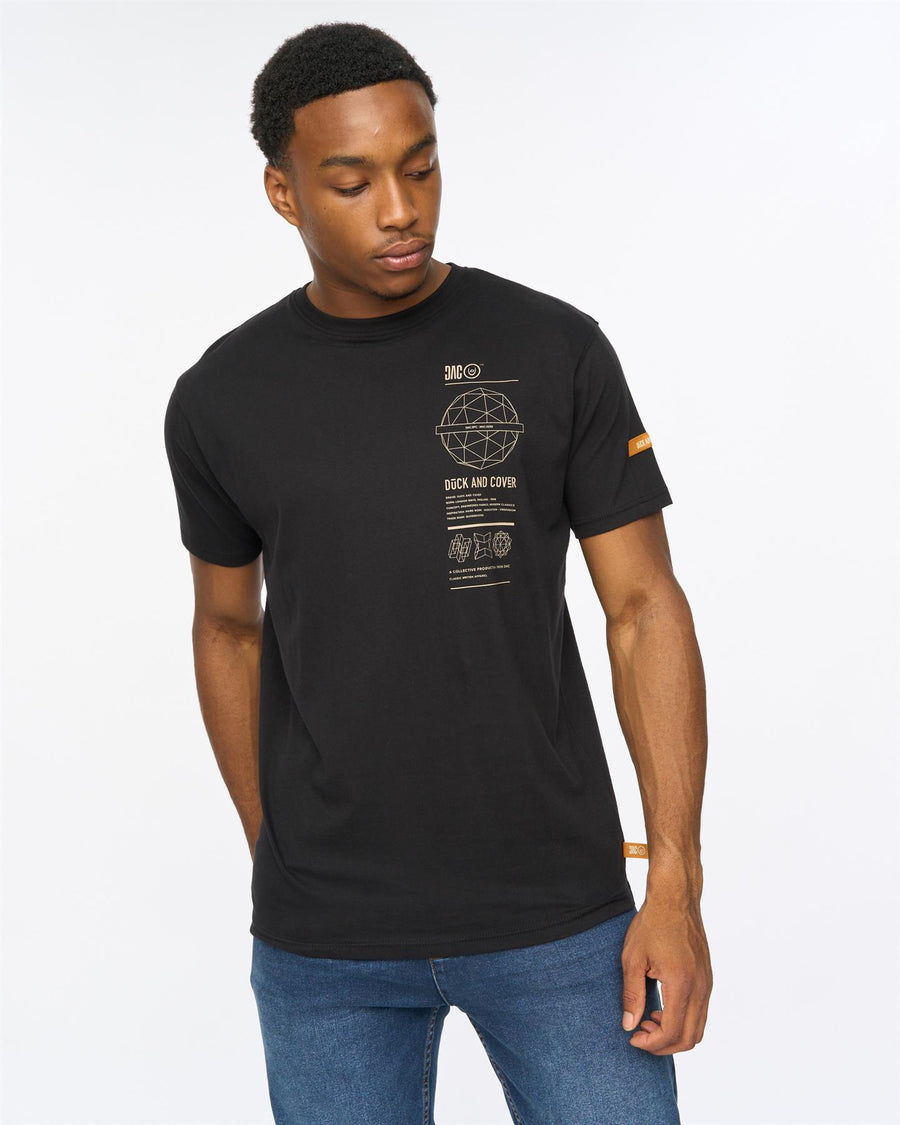 Mens Ashland T-Shirt Black