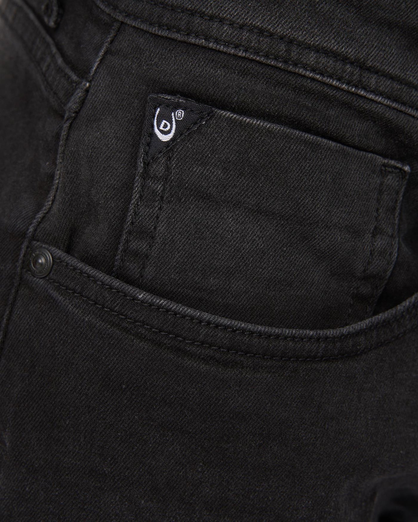 Mens Maylead Slim Fit Jeans Black