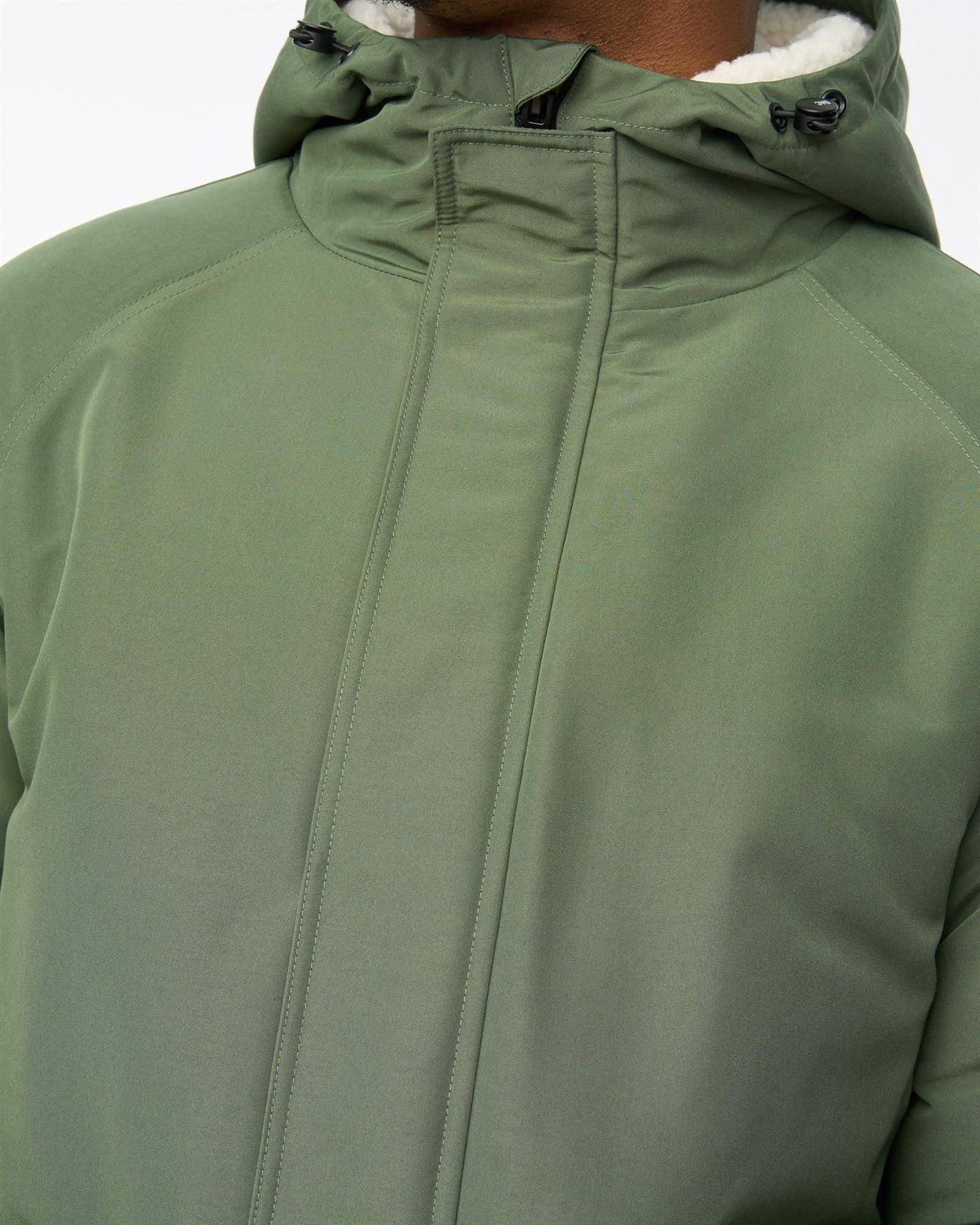 Mens Copfords Parka Dark Olive