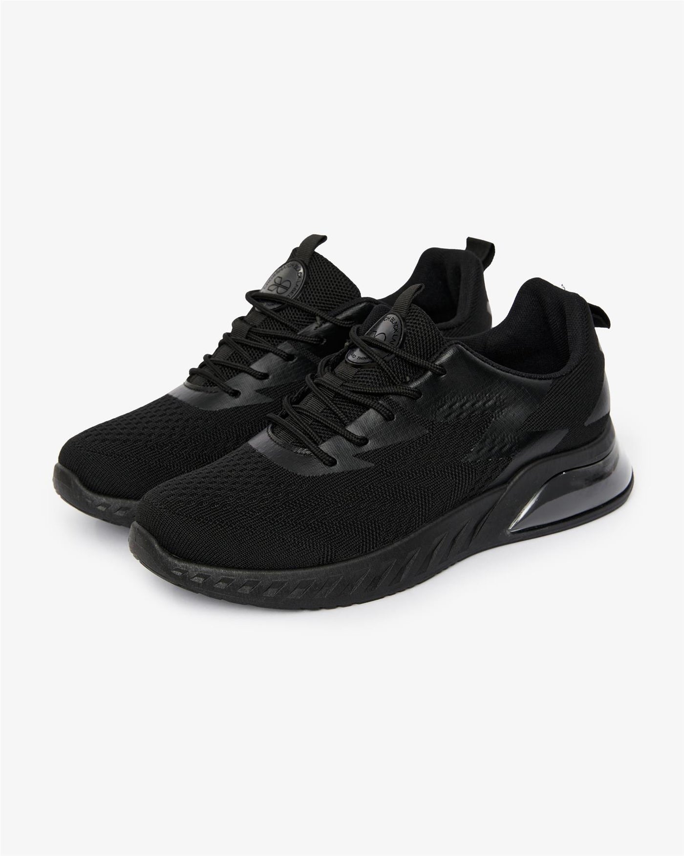 Mens Earsdon Flyknit Trainers Black