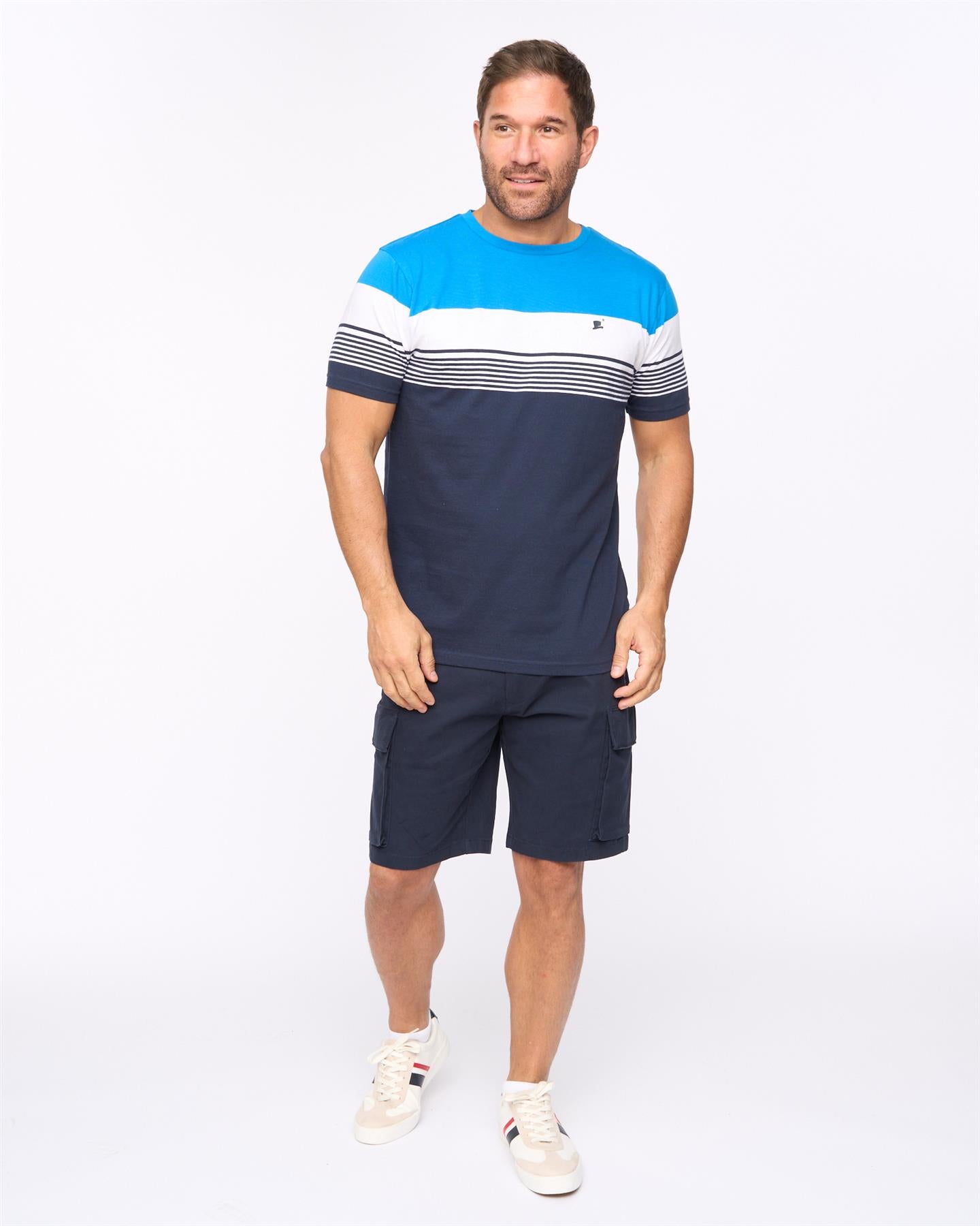 Mens Portmen T-Shirt Navy