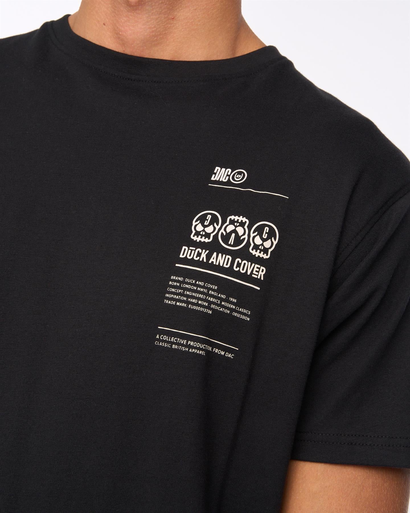 Mens Cramptone T-Shirt Black